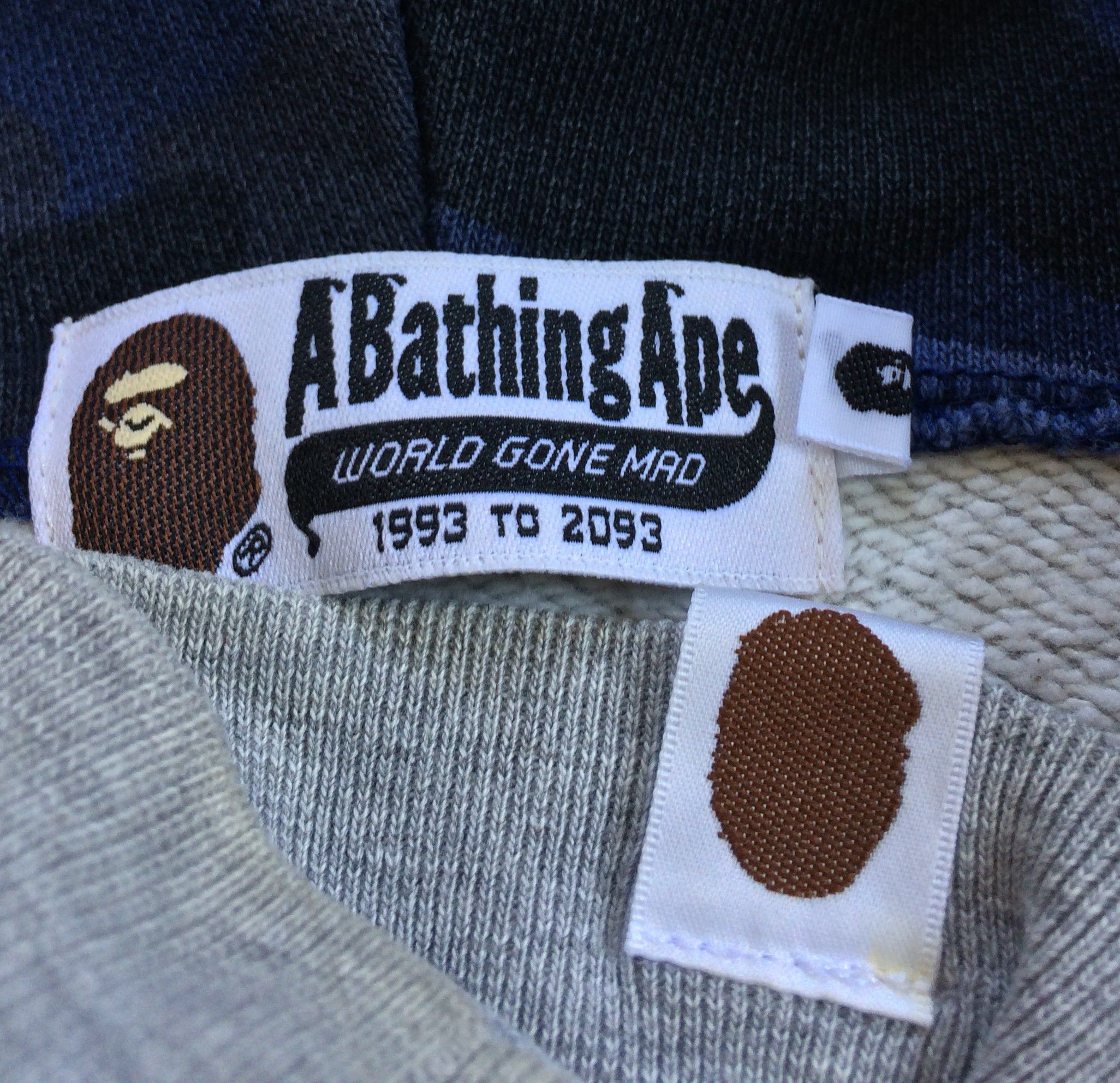 Bape OG Bape Blue Camo Full Zip Shark Hoodie Size US M / EU 48-50 / 2 - 8 Thumbnail