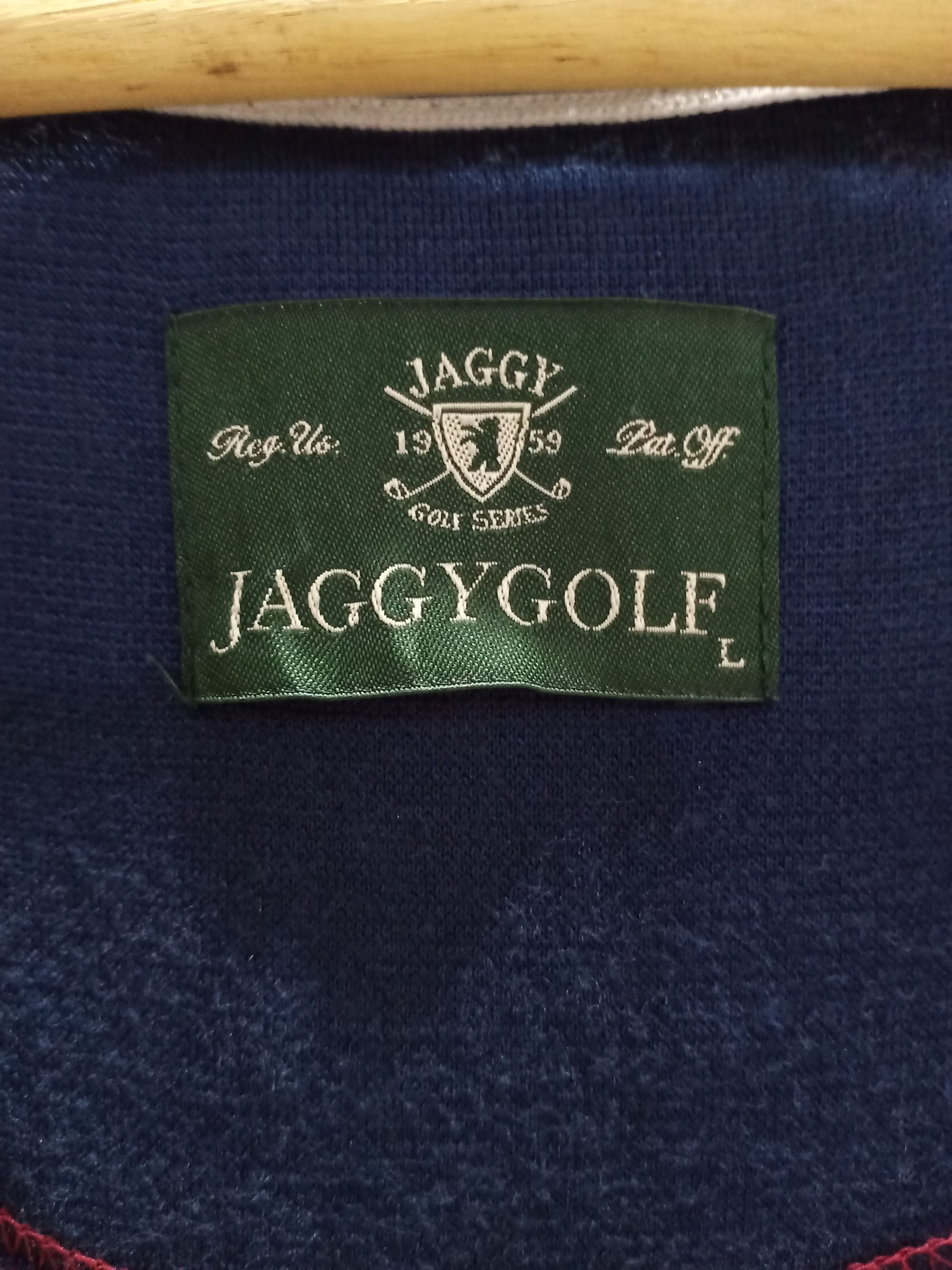 Japanese Brand Jaggy Golf Full Zipper Stripe Hoodie Size US L / EU 52-54 / 3 - 7 Thumbnail