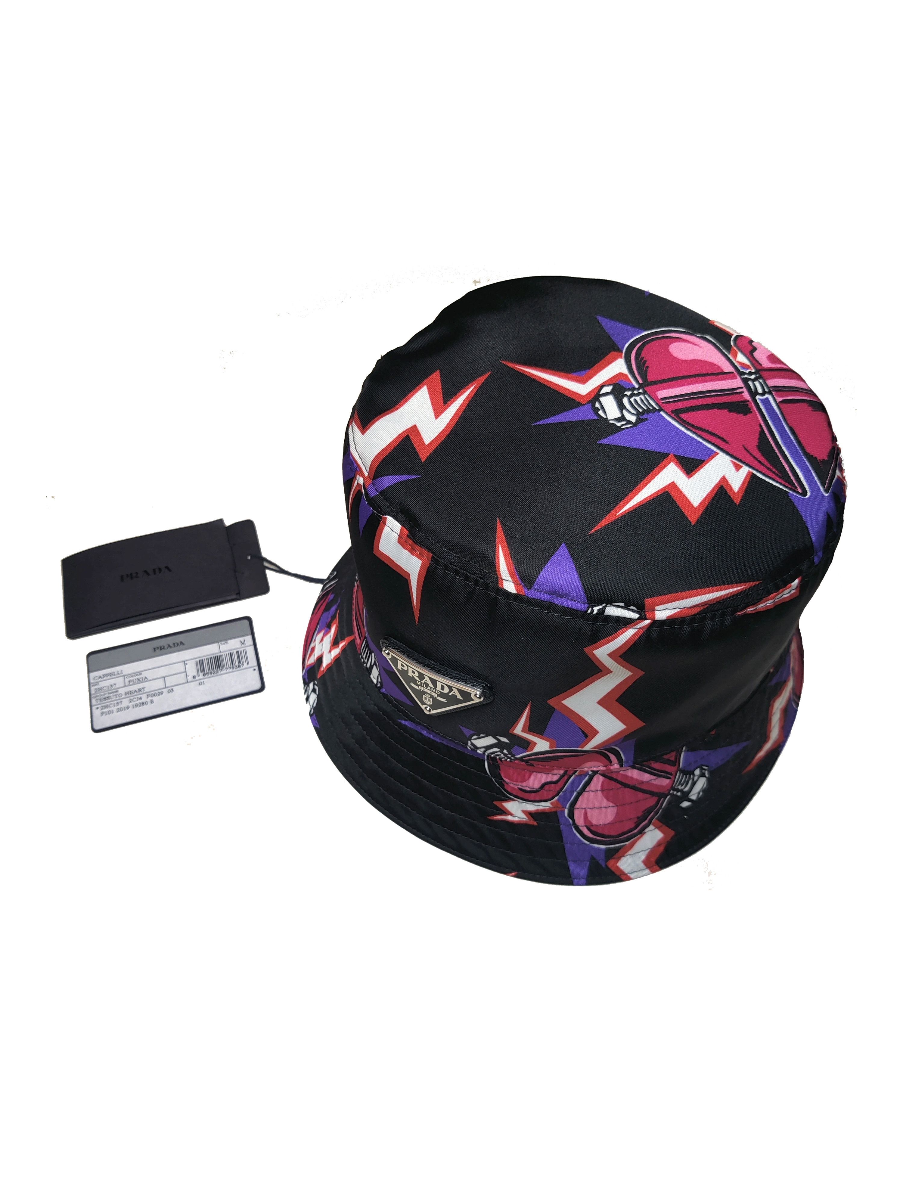 Prada Prada Nylon Logo Bucket Hat Size ONE SIZE - 1 Thumbnail