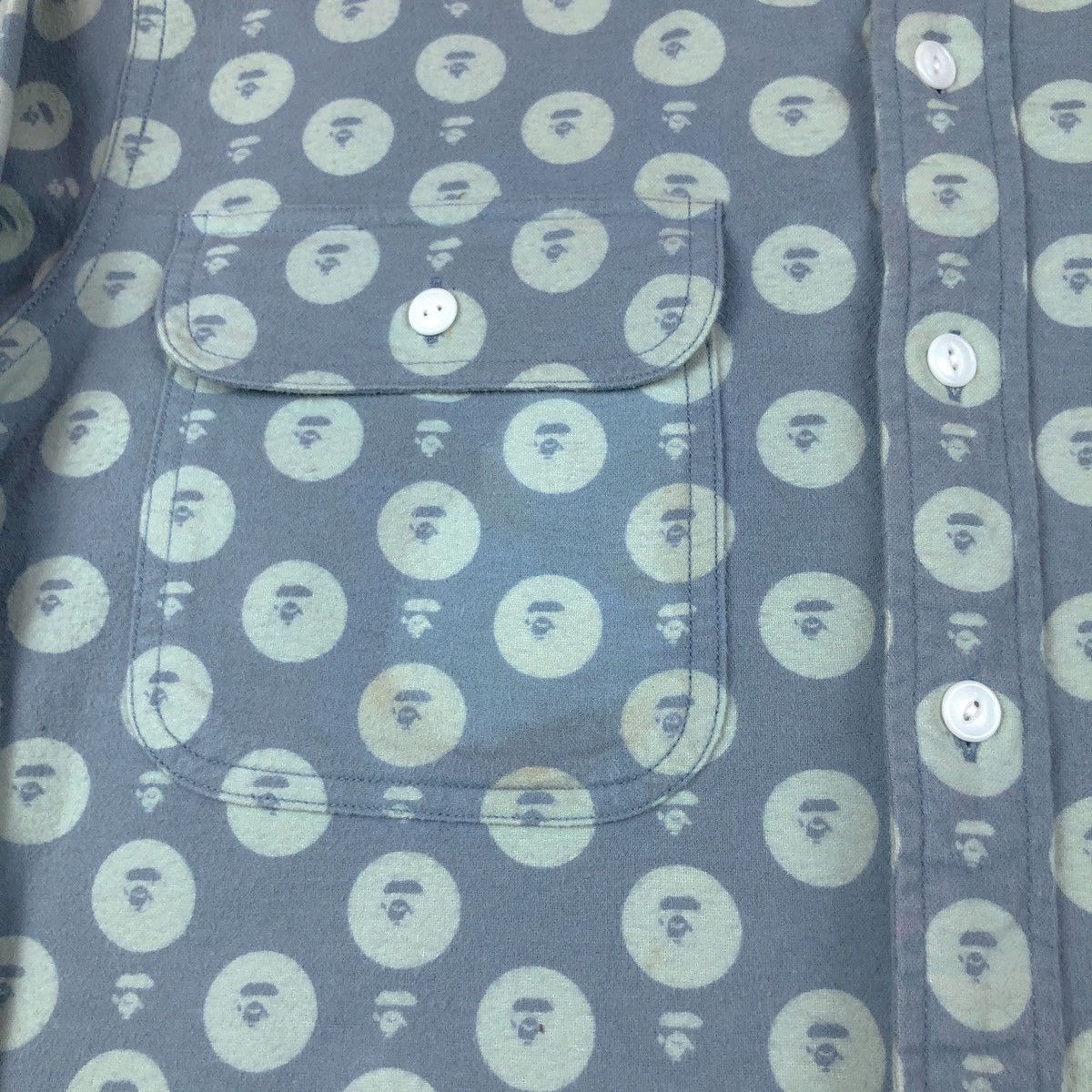 Bape Bape Pirate Monogram Flannel Shirt Size US M / EU 48-50 / 2 - 13 Thumbnail