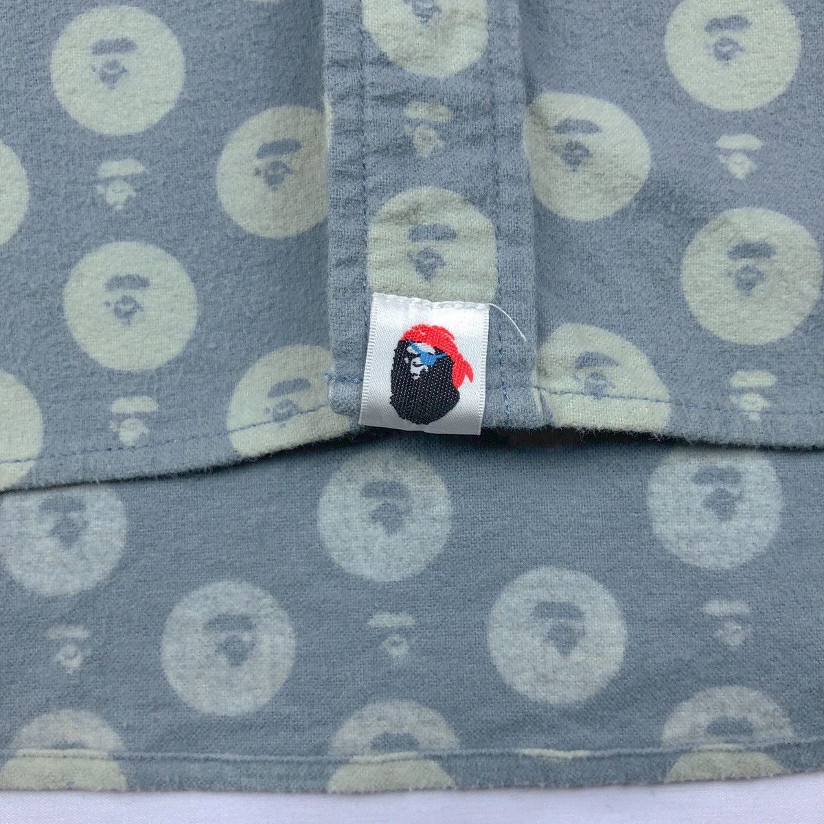 Bape Bape Pirate Monogram Flannel Shirt Size US M / EU 48-50 / 2 - 3 Thumbnail