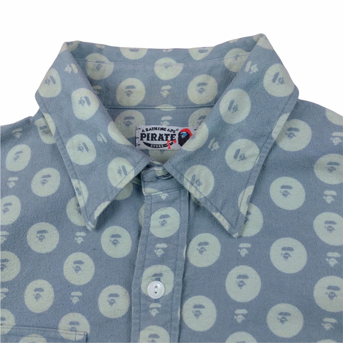 Bape Bape Pirate Monogram Flannel Shirt Size US M / EU 48-50 / 2 - 14 Thumbnail