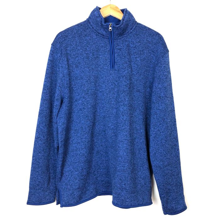 Club Room Club Room Mens Royal Blue quarter zip sweater XL | Grailed