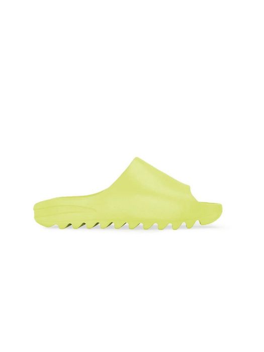 Adidas Adidas Yeezy Slide Glow Green Yellow Volt GX6138 | Grailed