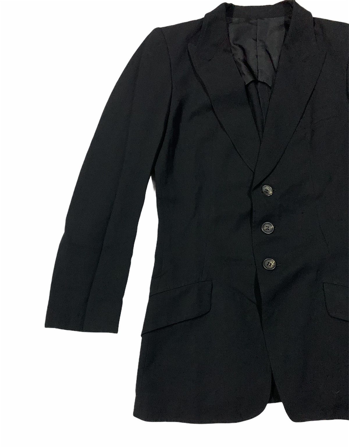 Yohji Yamamoto 🔥YOHJI YAMAMOTO LAINE WOOL LIGHT JACKETS Size US M / EU 48-50 / 2 - 3 Thumbnail