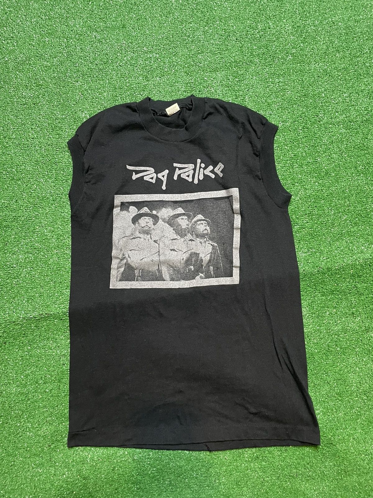 Vintage Rare Vintage Dog Police sleeveless shirt/ Screen Stars USA Size US M / EU 48-50 / 2 - 2 Thumbnail