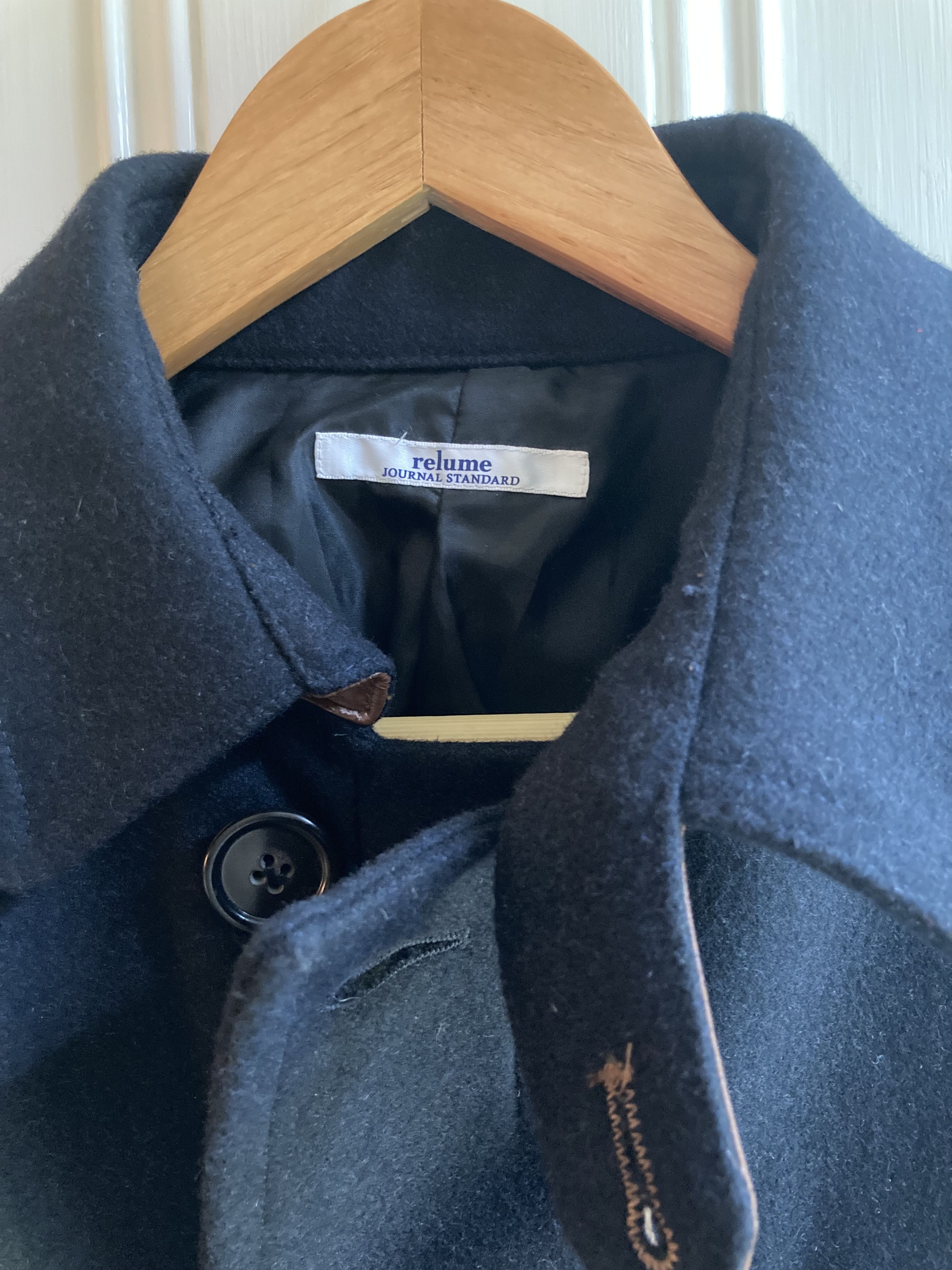 Journal Standard Journal Standard Relume Navy Wool Coat, M Size US M / EU 48-50 / 2 - 2 Thumbnail