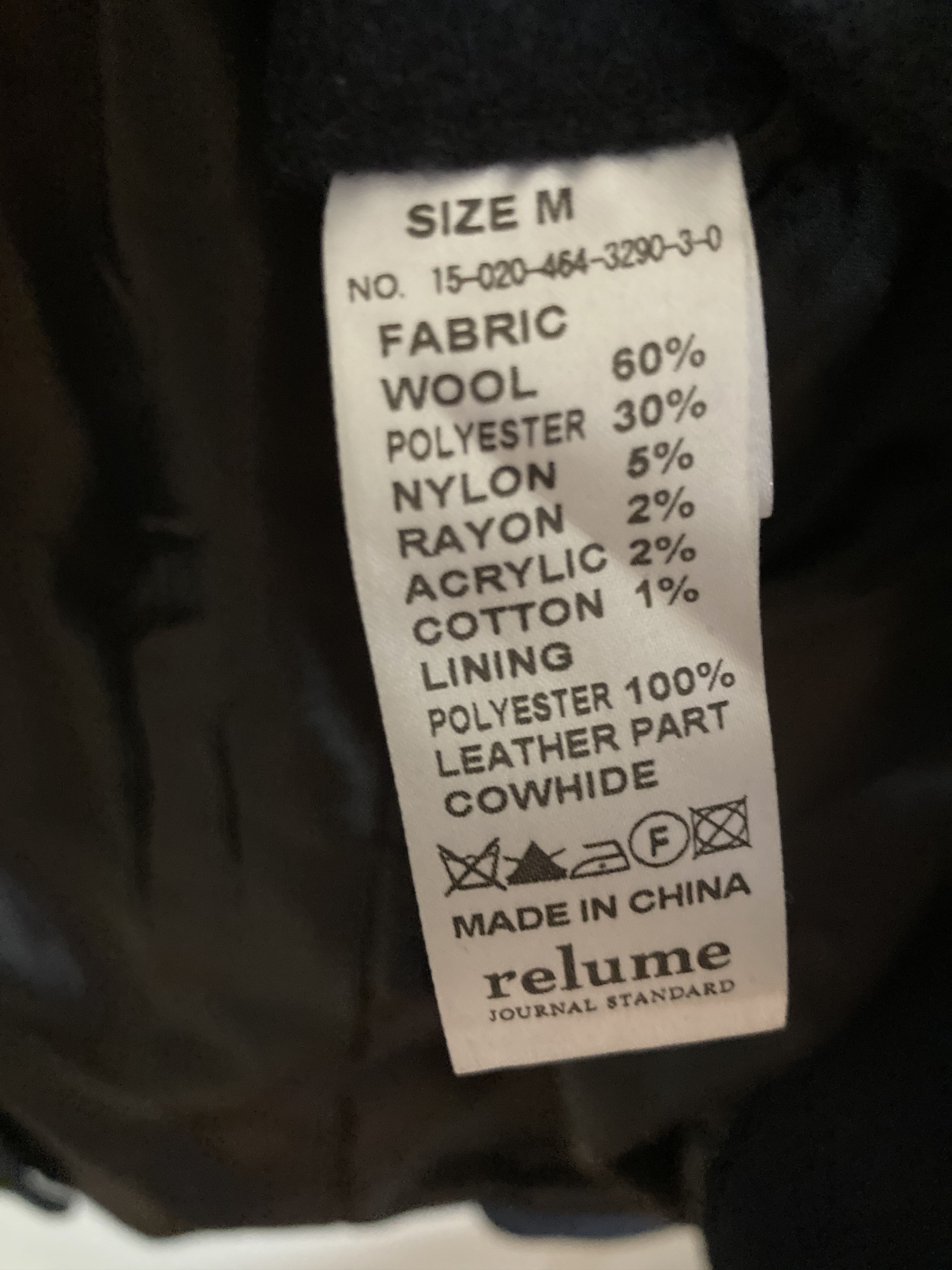 Journal Standard Journal Standard Relume Navy Wool Coat, M Size US M / EU 48-50 / 2 - 4 Thumbnail