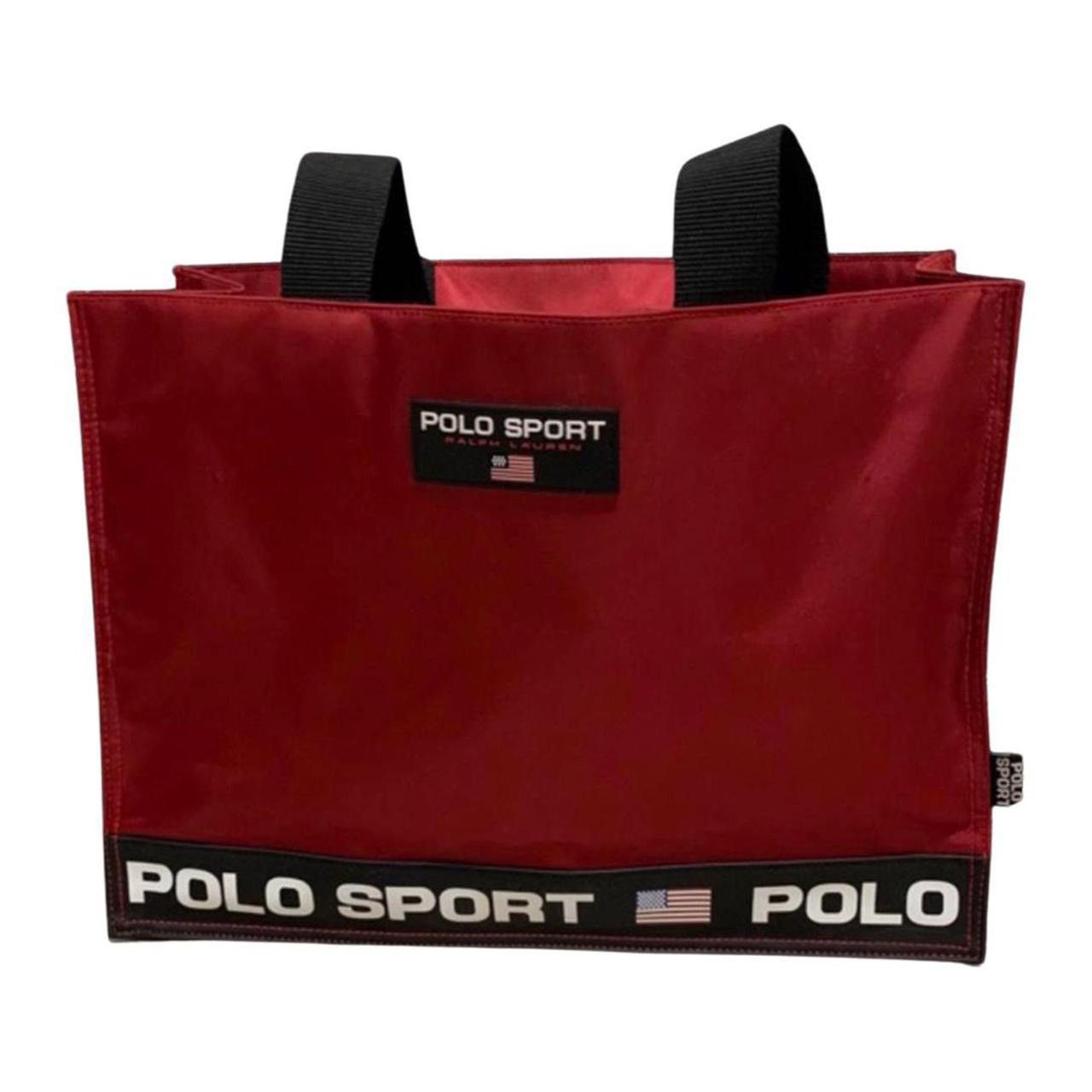 Polo Ralph Lauren × Vintage Vintage Red Polo Sport Bag | Grailed