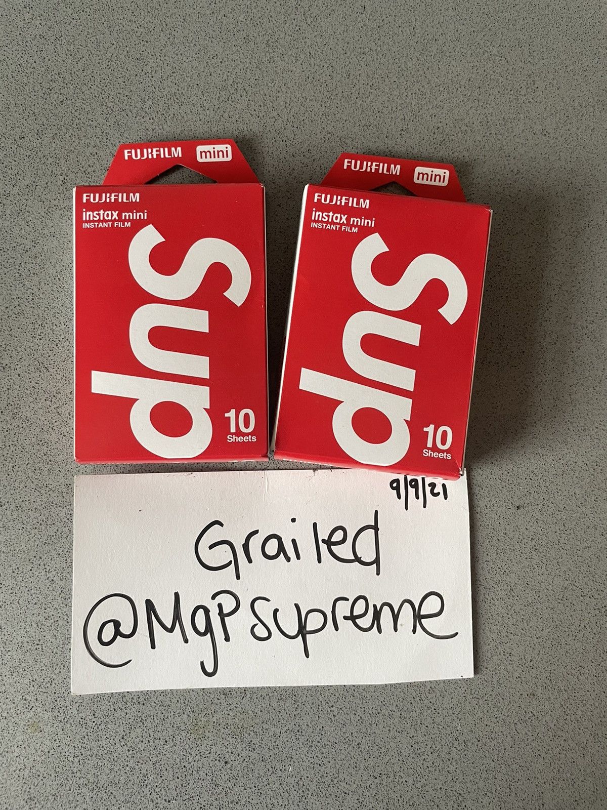 Instax supreme hot sale