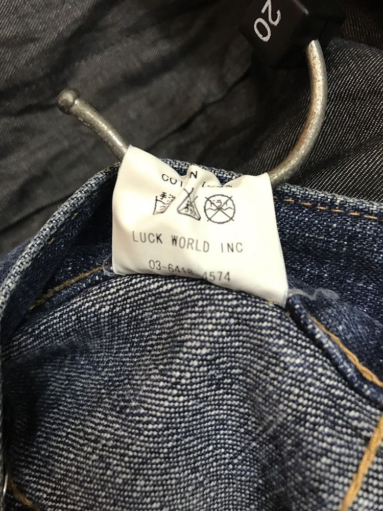 Vintage ALLY & DIA Japan Ripped Patchwork Rivets Denim Size US 31 - 22 Thumbnail