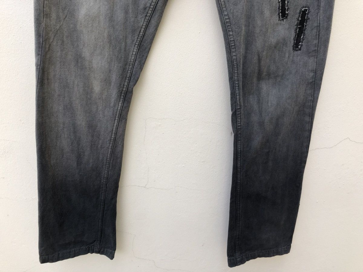 Vintage REPACA Made in Japan Two Tones Zigzag Patchwork Denim Size US 32 / EU 48 - 11 Thumbnail