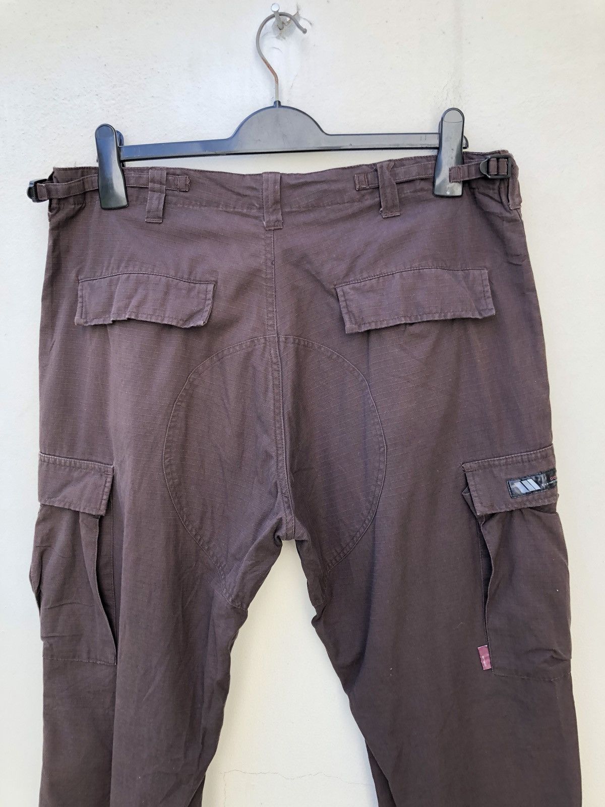 Vintage Vintage GORILLA Ripstop Brown Cargo Trouser Size US 34 / EU 50 - 8 Thumbnail