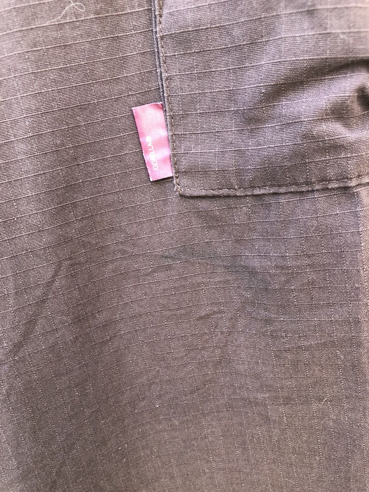 Vintage Vintage GORILLA Ripstop Brown Cargo Trouser Size US 34 / EU 50 - 9 Thumbnail