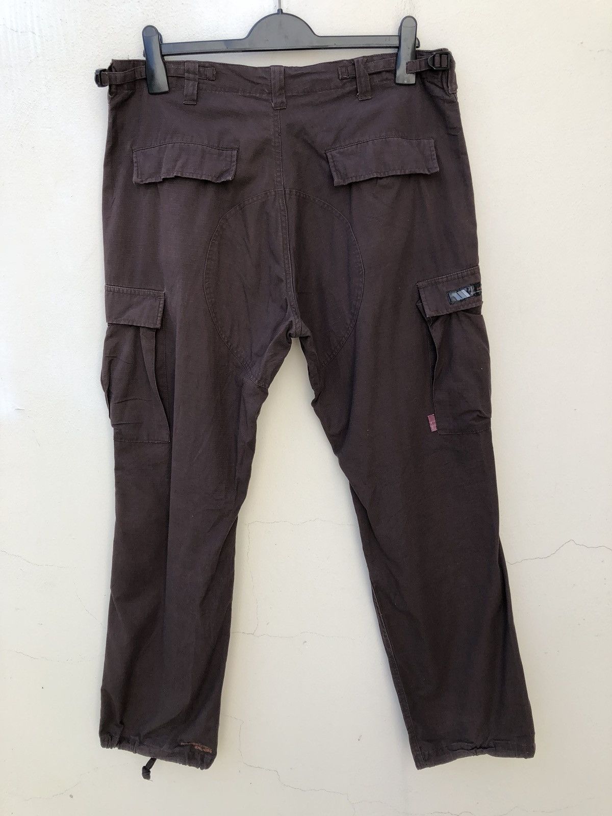 Vintage Vintage GORILLA Ripstop Brown Cargo Trouser Size US 34 / EU 50 - 7 Thumbnail