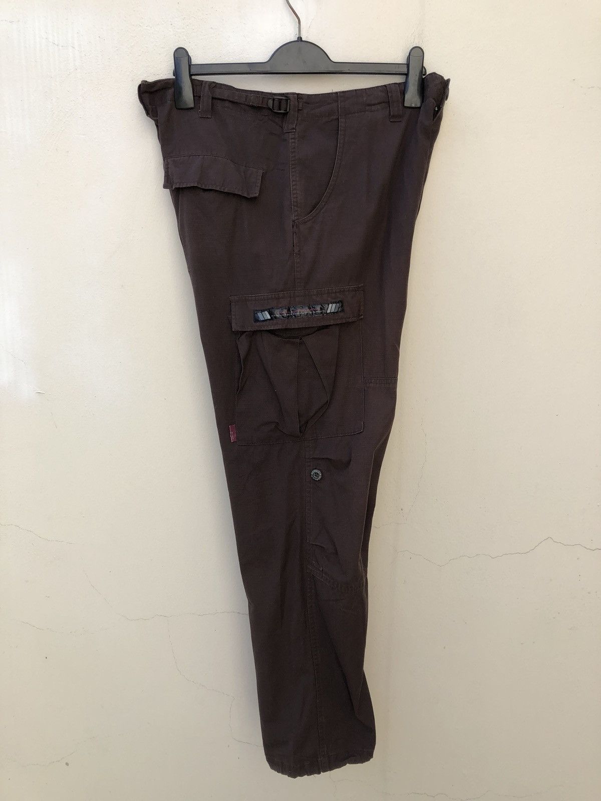 Vintage Vintage GORILLA Ripstop Brown Cargo Trouser Size US 34 / EU 50 - 11 Thumbnail
