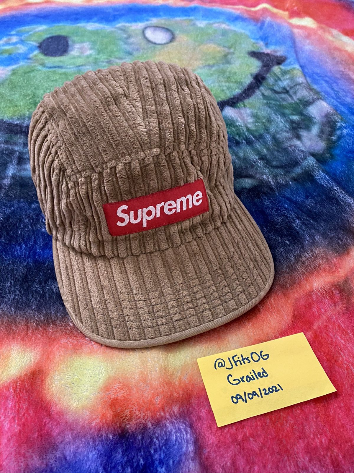 Supreme rope corduroy camp cap hotsell