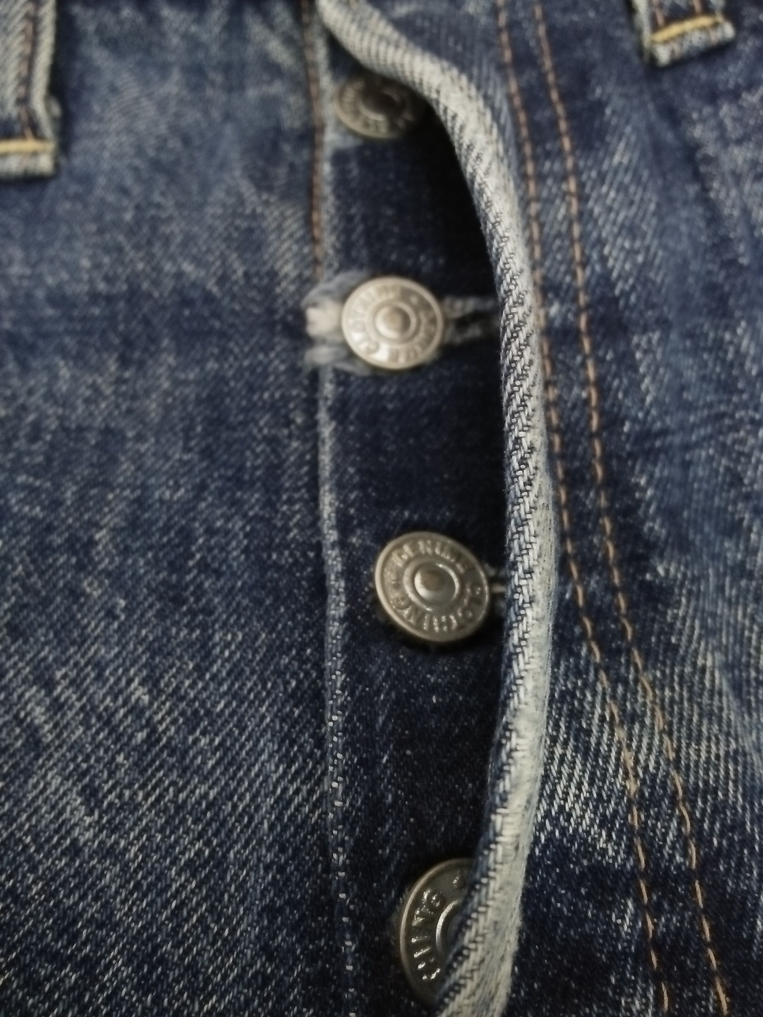 Denime DENIME JAPAN DENIM SELVEDGE JAPAN LEATHER (B134) w32 Size US 32 / EU 48 - 6 Thumbnail