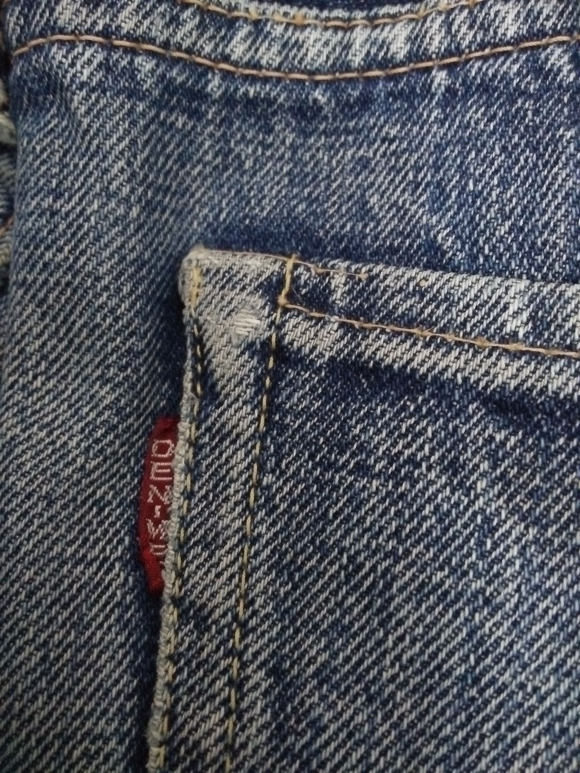 Denime DENIME JAPAN DENIM SELVEDGE JAPAN LEATHER (B134) w32 Size US 32 / EU 48 - 8 Thumbnail