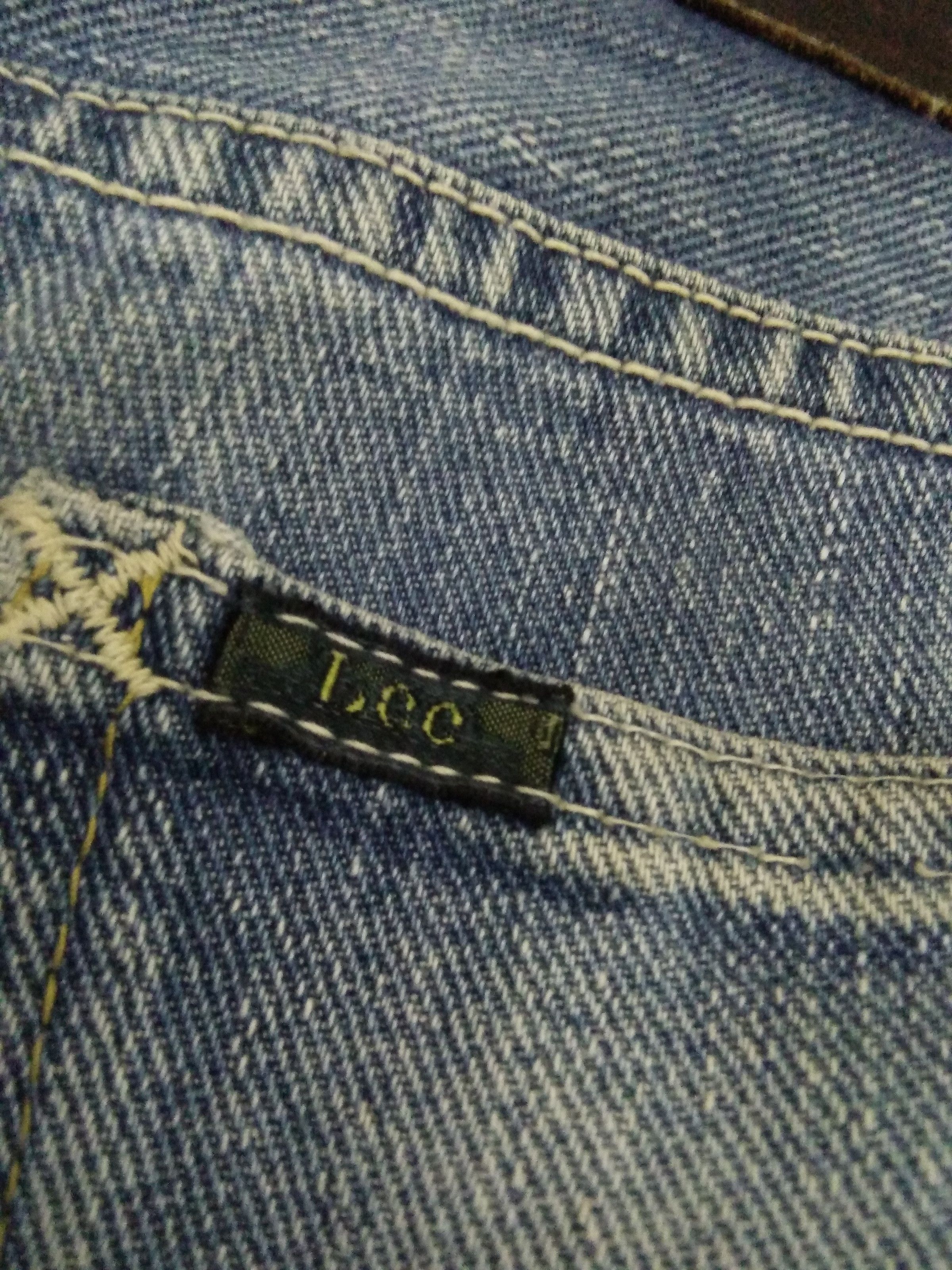 Lee LEE RIDERS UNION MADE SANFORIZED DENIM HALF SELVEDGE (A693) Size US 31 - 3 Thumbnail