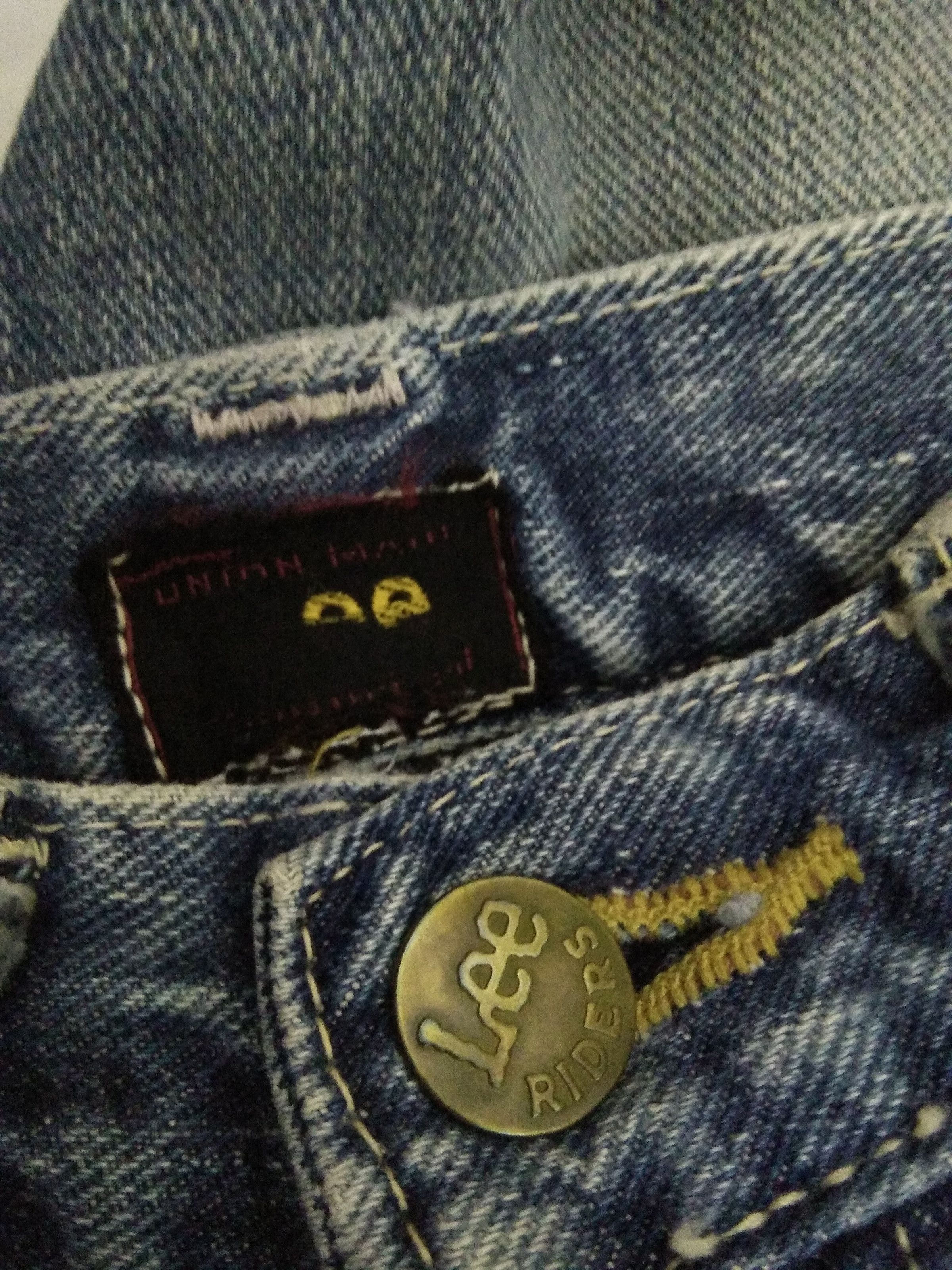 Lee LEE RIDERS UNION MADE SANFORIZED DENIM HALF SELVEDGE (A693) Size US 31 - 5 Thumbnail