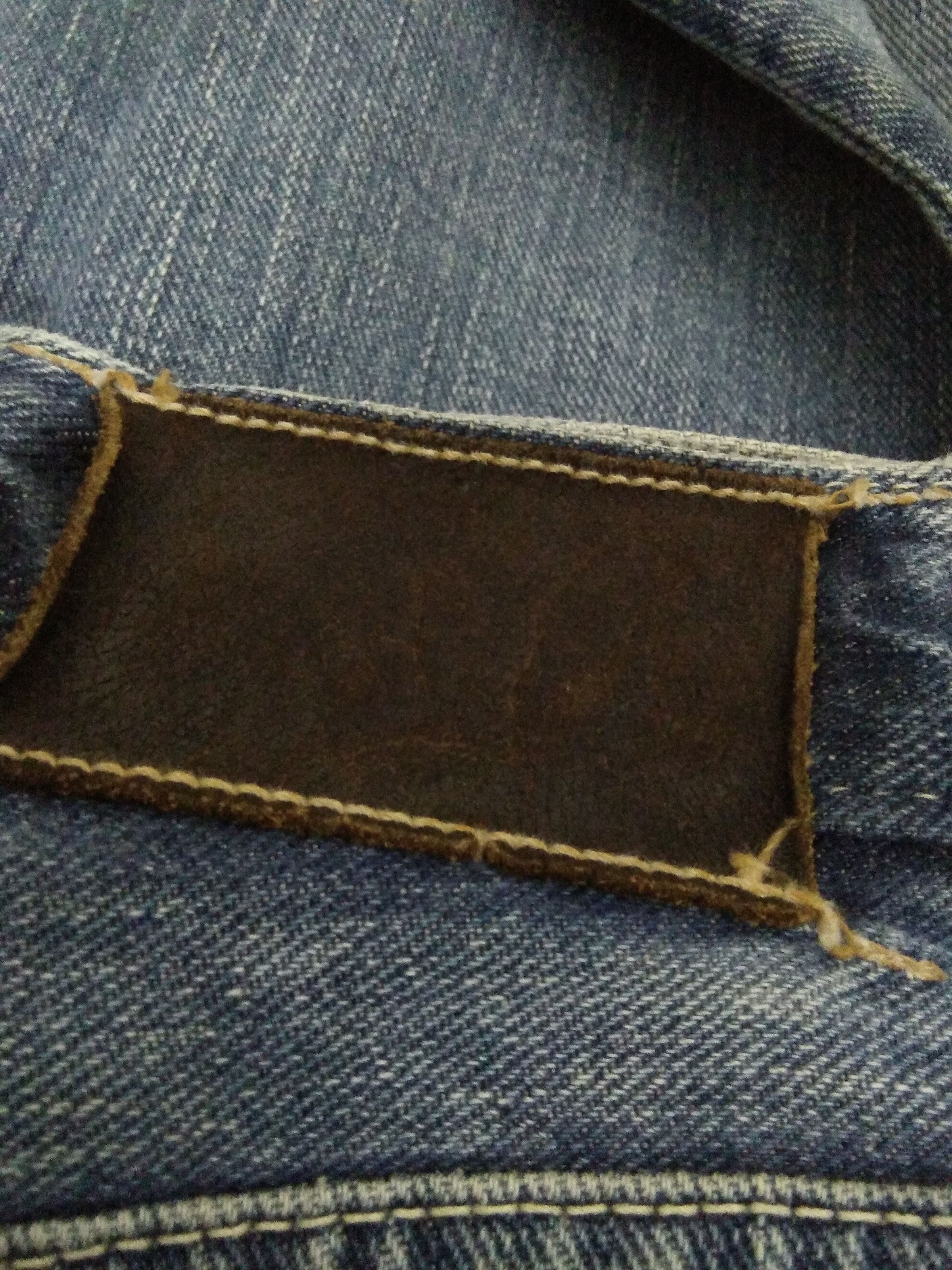 Lee LEE RIDERS UNION MADE SANFORIZED DENIM HALF SELVEDGE (A693) Size US 31 - 4 Thumbnail