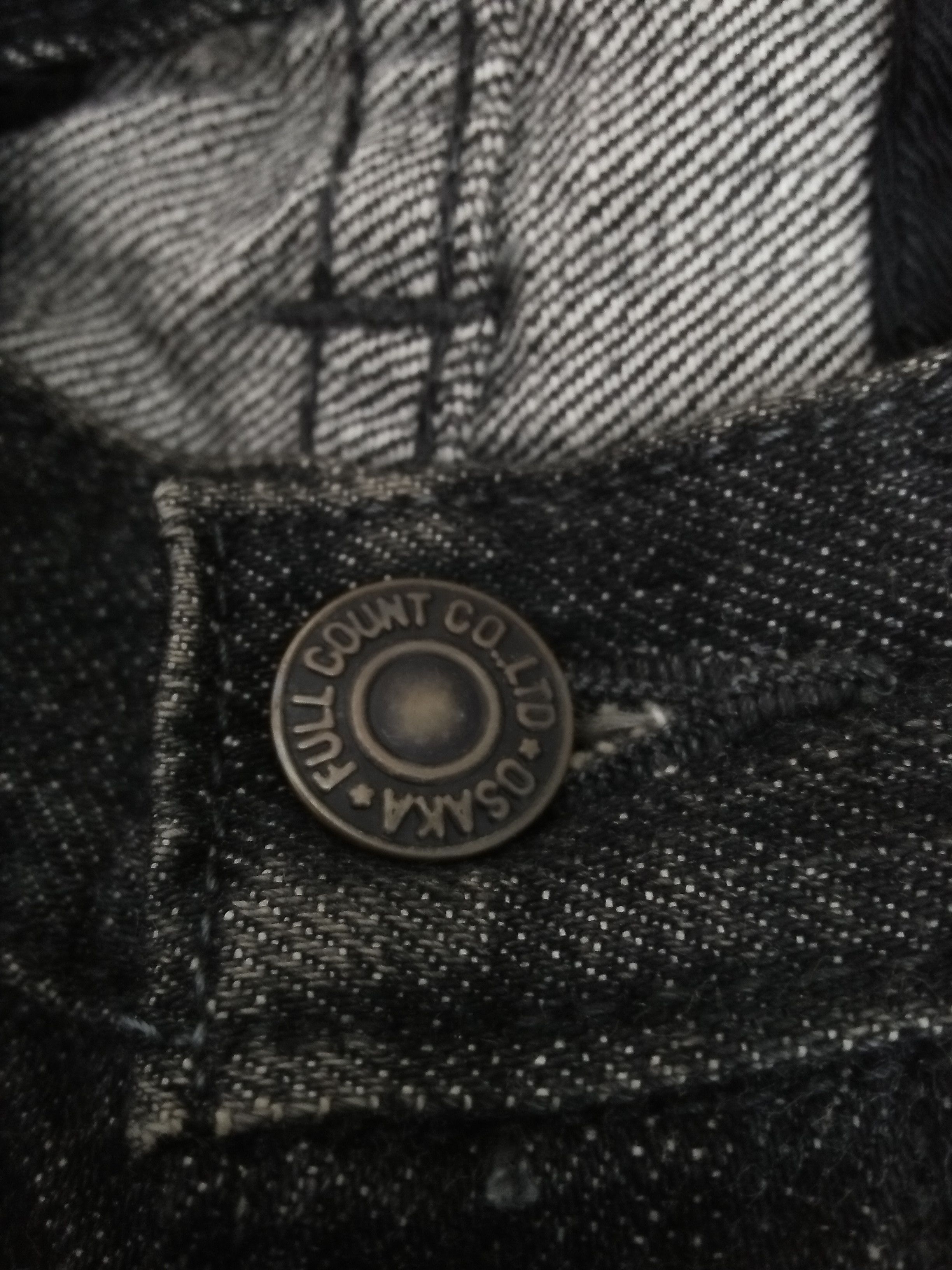 Full Count & Co. FULL COUNT & CO JAPAN DENIM SELVEDGE (B136) Size US 33 - 5 Thumbnail
