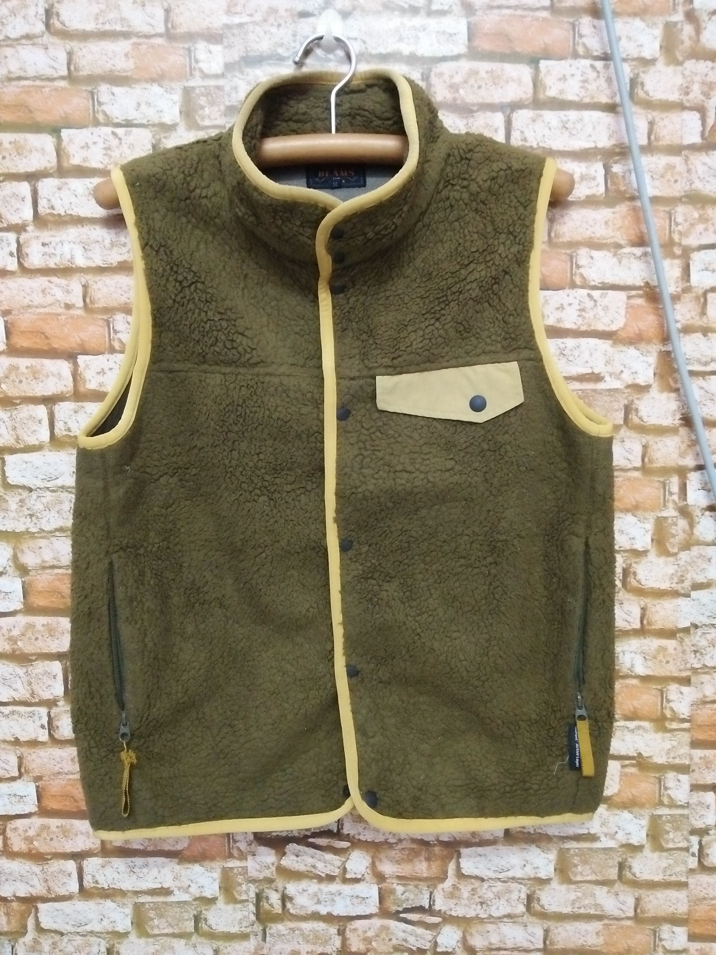 Beams Plus BEAMS JAPAN SLEEVELESS FLEECE JACKET (A960) Size US M / EU 48-50 / 2 - 1 Thumbnail
