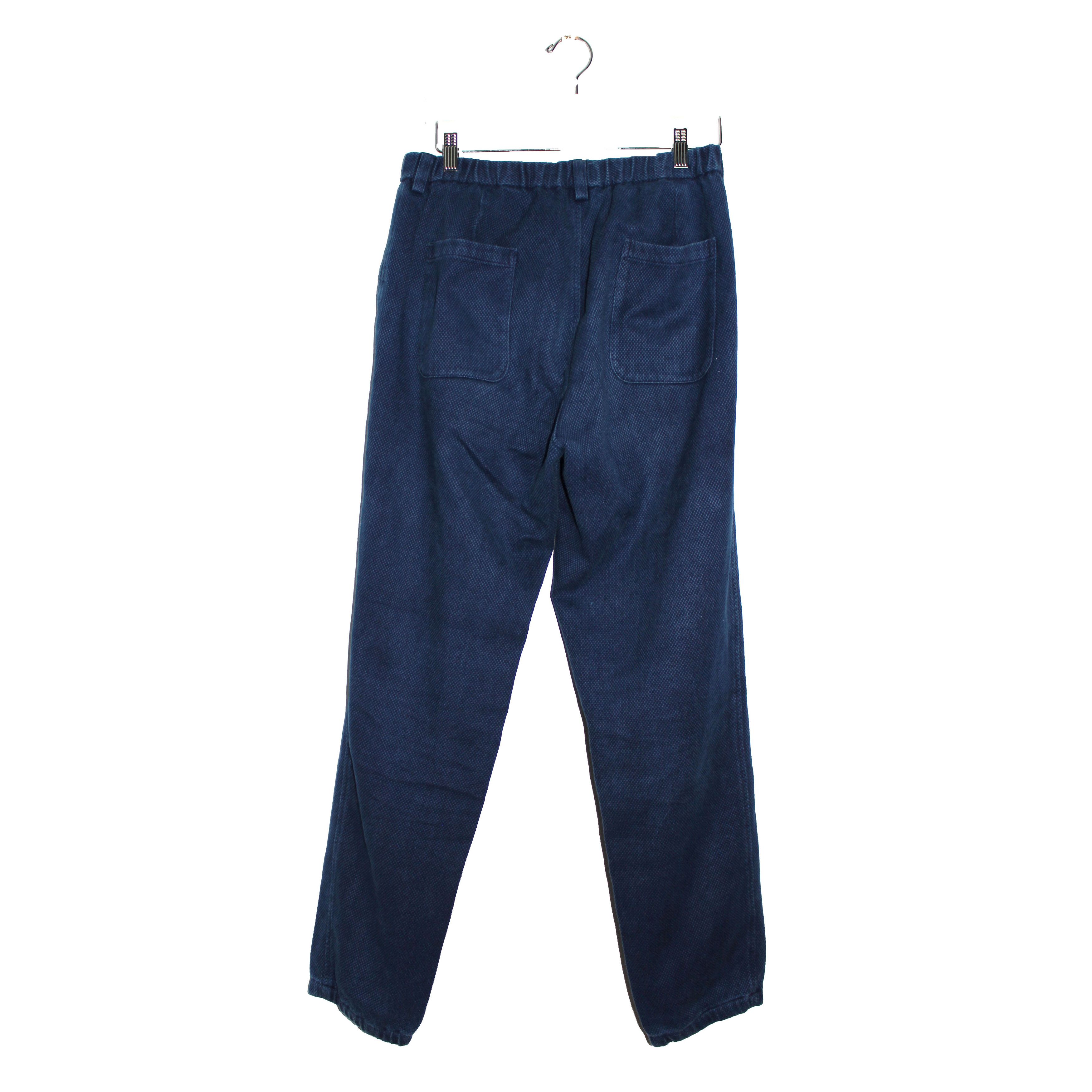 Blue Blue Japan Indigo Hand Dyed Sweatpants Size US 32 / EU 48 - 2 Thumbnail