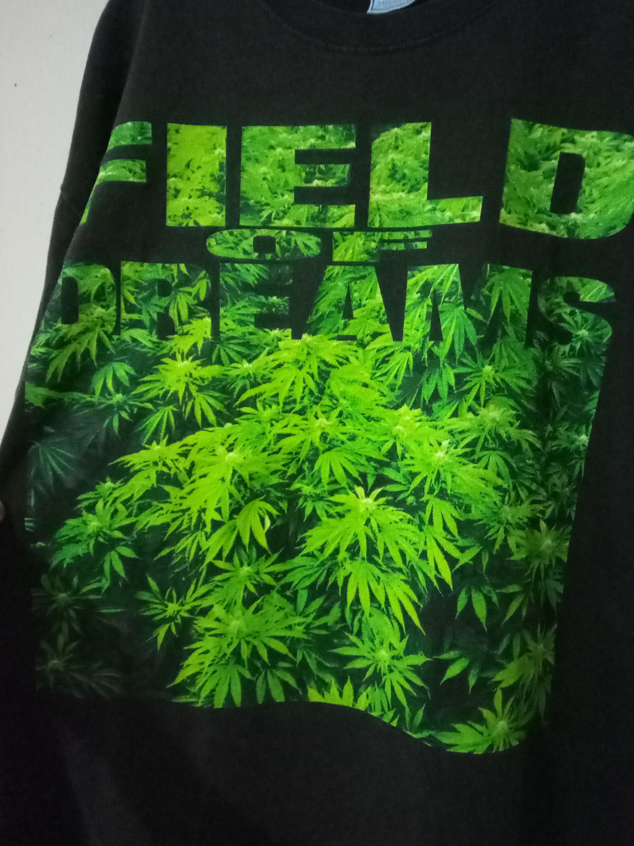 Rap Tees 90s vintage Field of beams Marijuana Weed farm raptees Size US XL / EU 56 / 4 - 2 Thumbnail