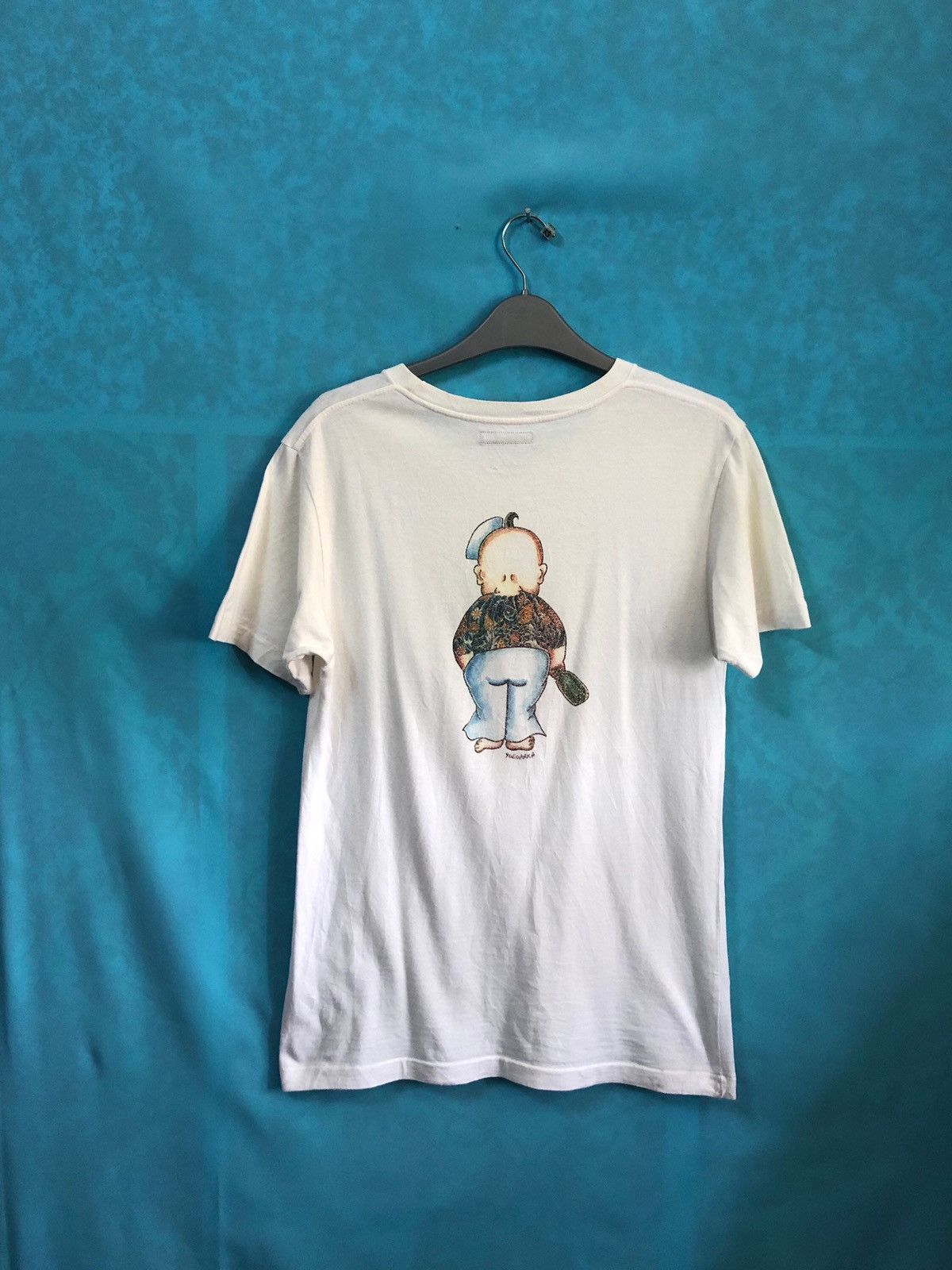 Blue Blue Japan 1990s minato yokohama buddy mirror printed #970 Size US S / EU 44-46 / 1 - 1 Thumbnail