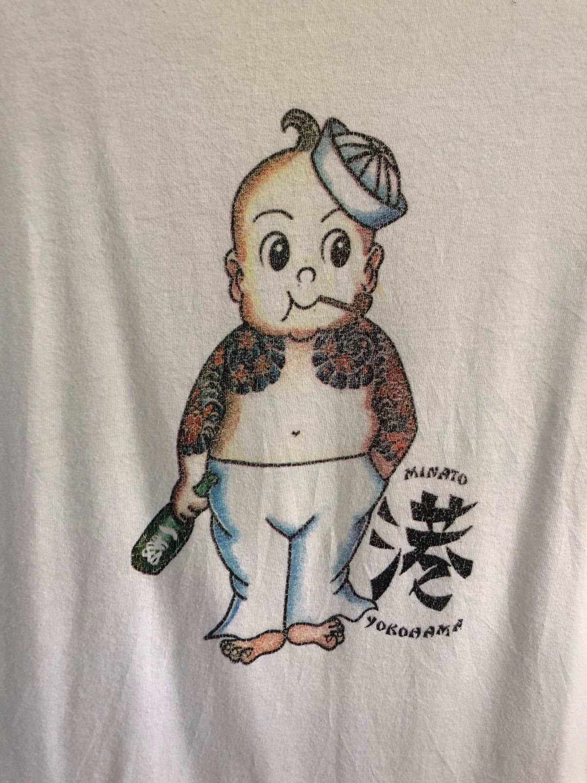 Blue Blue Japan 1990s minato yokohama buddy mirror printed #970 Size US S / EU 44-46 / 1 - 4 Thumbnail
