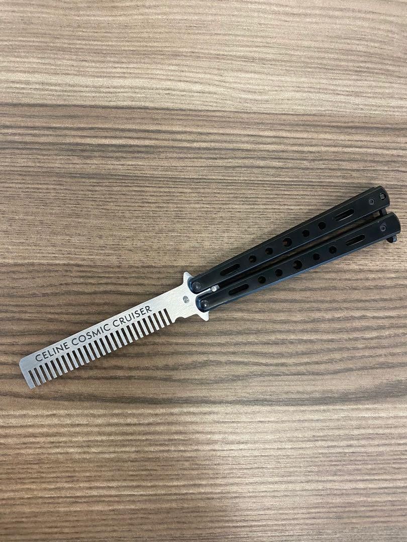 Celine SS2022 Cosmic Cruise show metallic comb by Hedi Slimane Size ONE SIZE - 1 Thumbnail