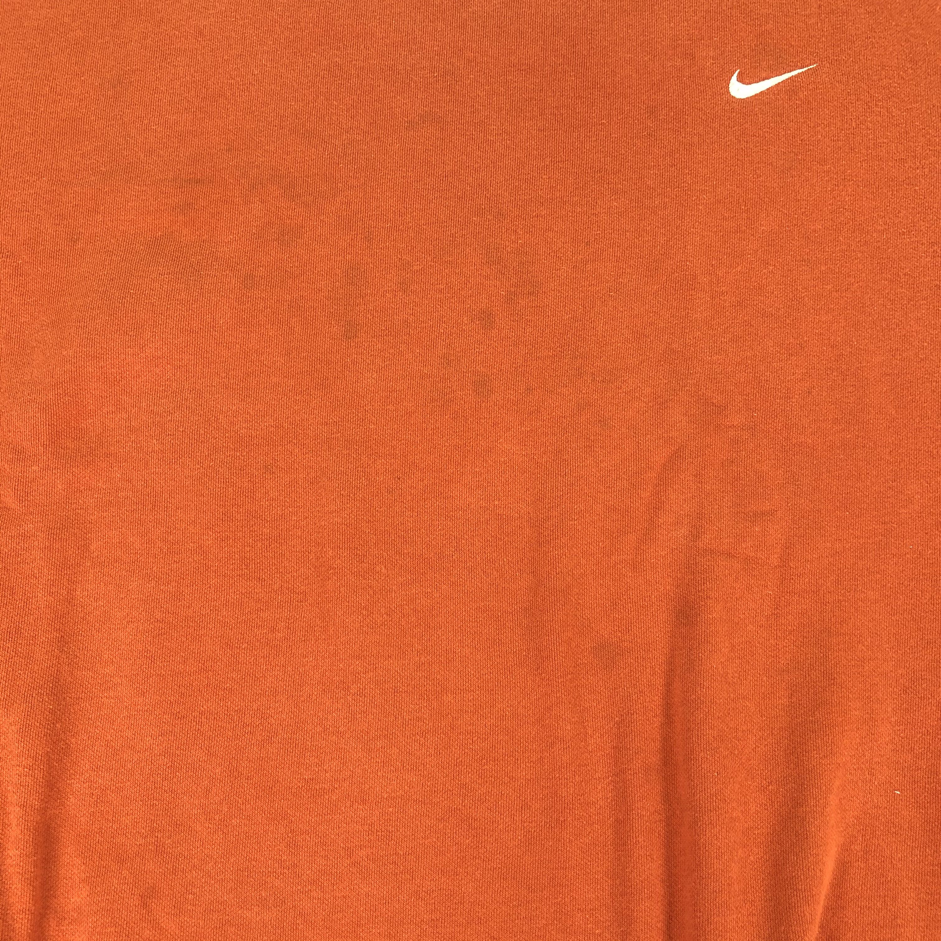 Nike Nike Sweatshirt Logo Pull Over Orange Colour Size US XXL / EU 58 / 5 - 6 Thumbnail