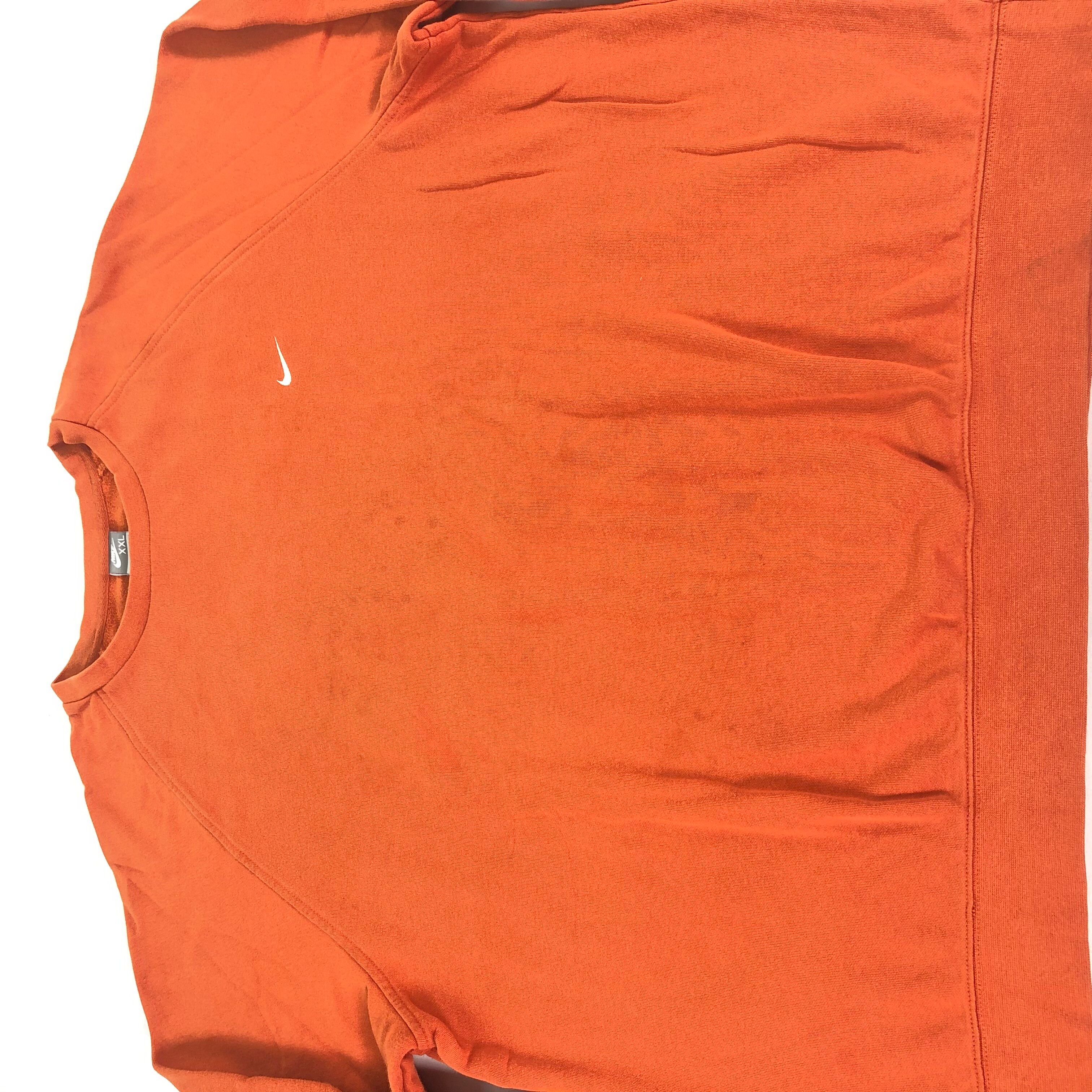 Nike Nike Sweatshirt Logo Pull Over Orange Colour Size US XXL / EU 58 / 5 - 2 Preview