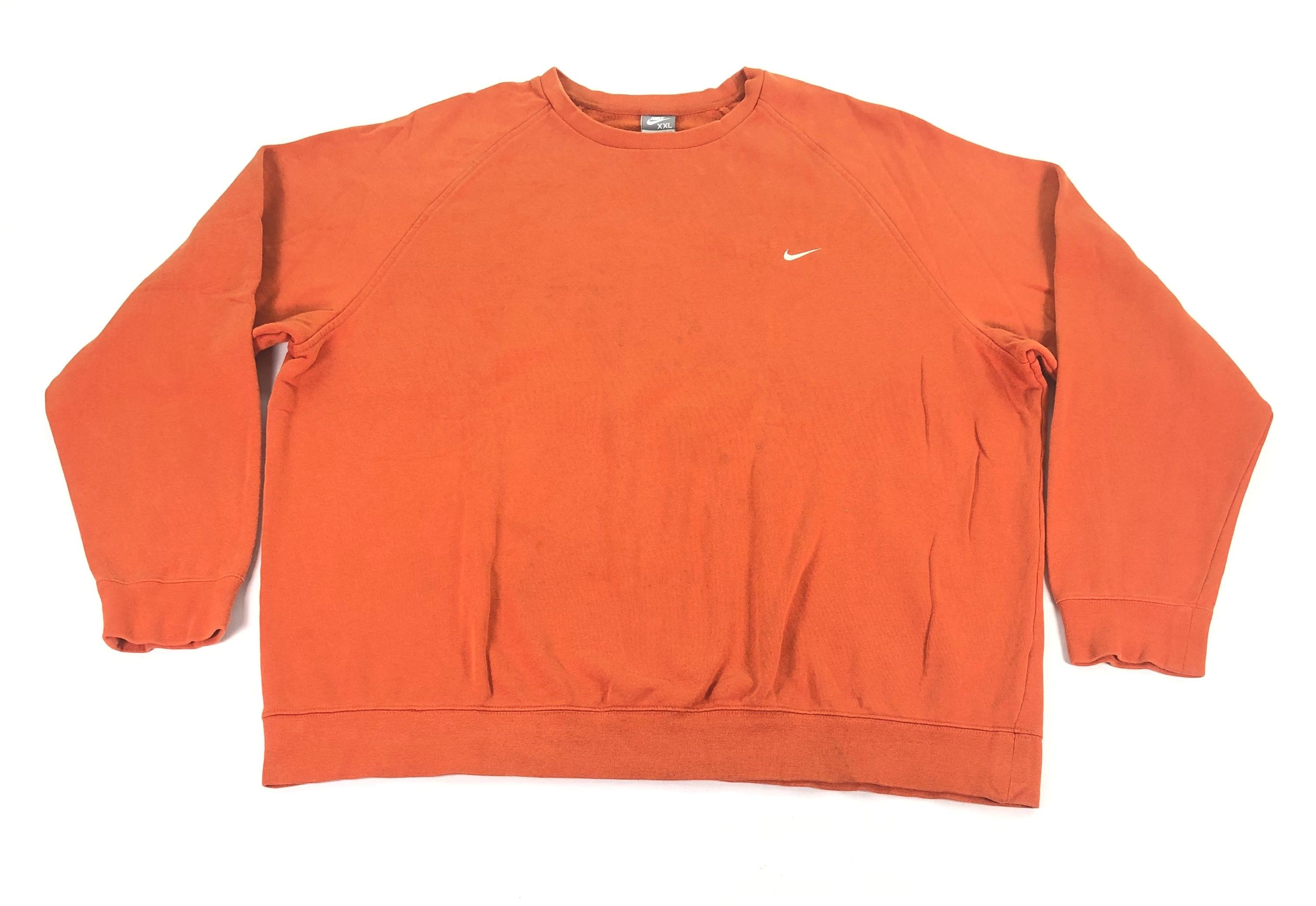 Nike Nike Sweatshirt Logo Pull Over Orange Colour Size US XXL / EU 58 / 5 - 1 Preview