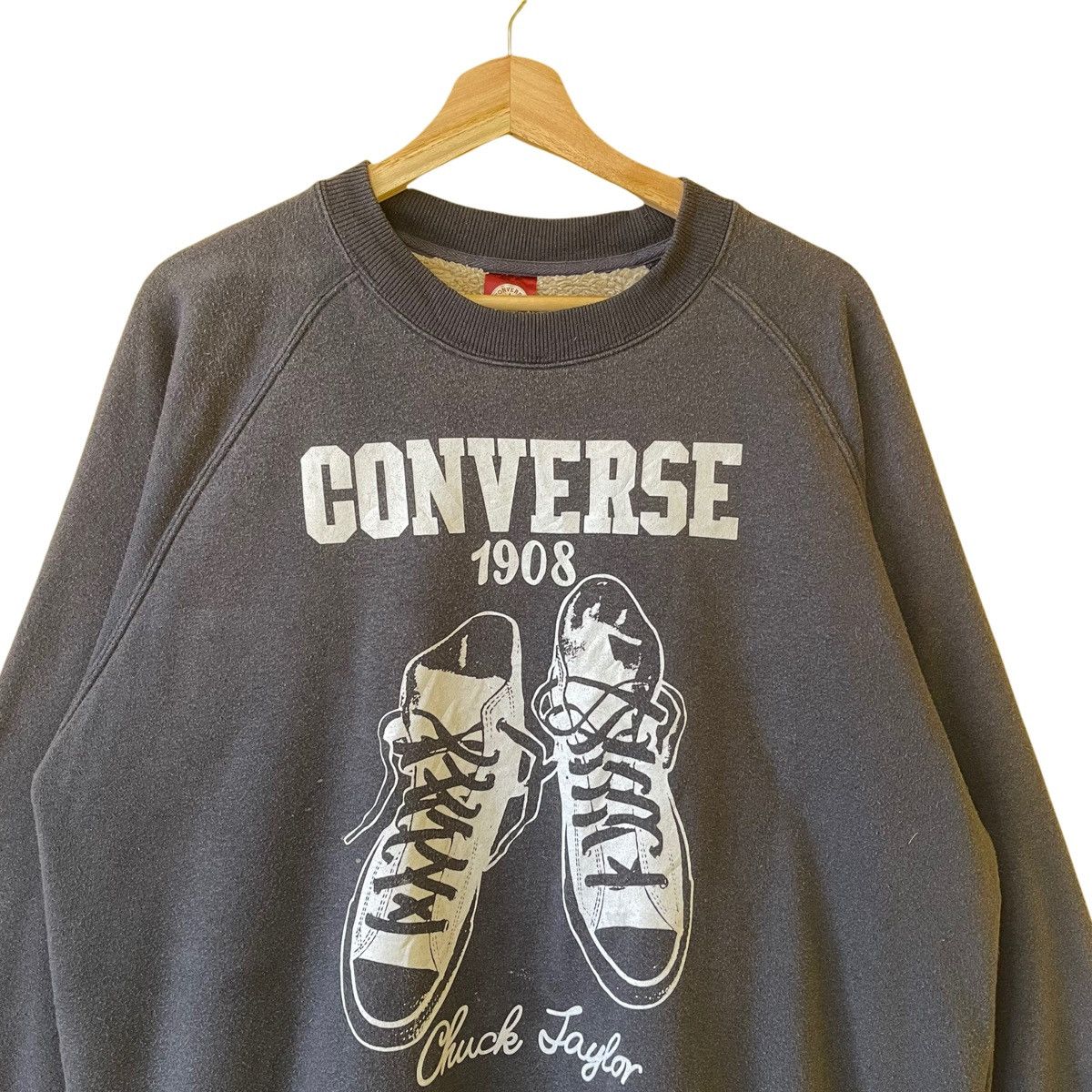 Converse 90s Converse Big Logo Crewneck Sweatshirt Size L Size US L / EU 52-54 / 3 - 4 Thumbnail