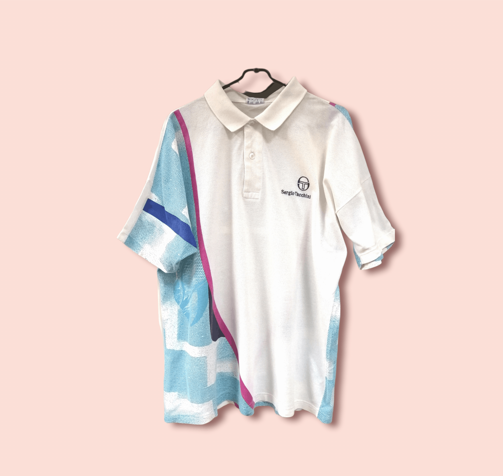 Sergio Tacchini Vintage Sergio Tacchini polo Size US XL / EU 56 / 4 - 1 Thumbnail