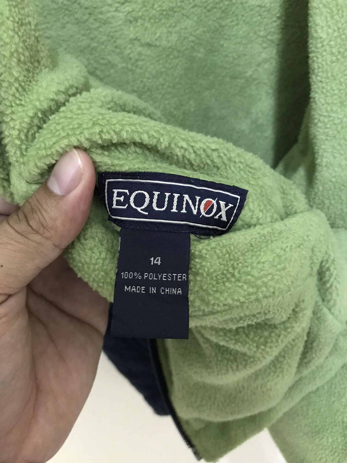 Japanese Brand × Vintage Vintage Japanese Equinox Reversible Fleece Jacket Size US M / EU 48-50 / 2 - 15 Thumbnail