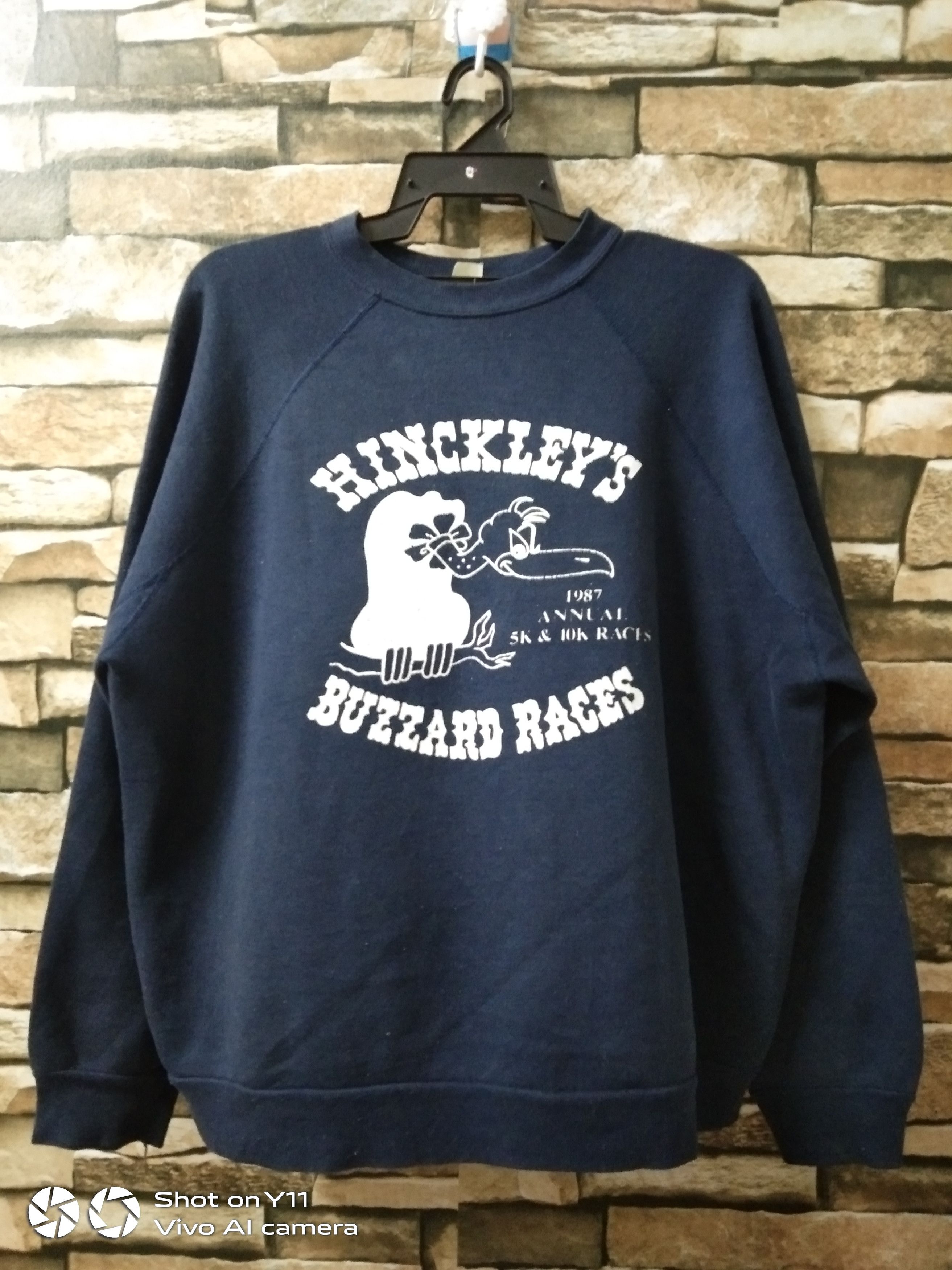 Vintage VINTAGE HINCKLEY'S BUZZARD 5K&10K RACES 80S VERY RARE Size US XL / EU 56 / 4 - 1 Thumbnail