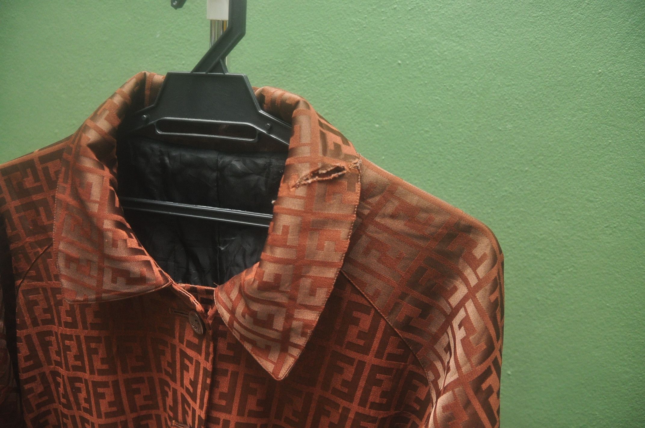 Japanese Brand × Vintage Vintage Fendi Monograph Travis Scott Fashion Style Jacket Size US L / EU 52-54 / 3 - 11 Thumbnail