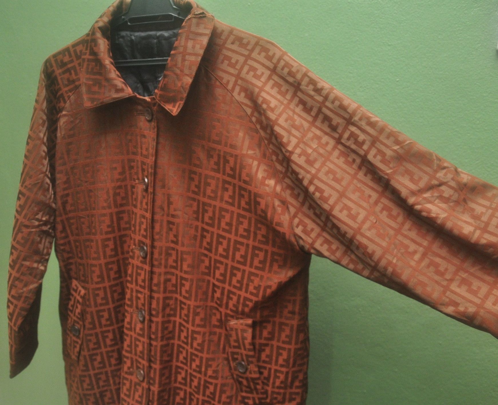 Japanese Brand × Vintage Vintage Fendi Monograph Travis Scott Fashion Style Jacket Size US L / EU 52-54 / 3 - 6 Thumbnail