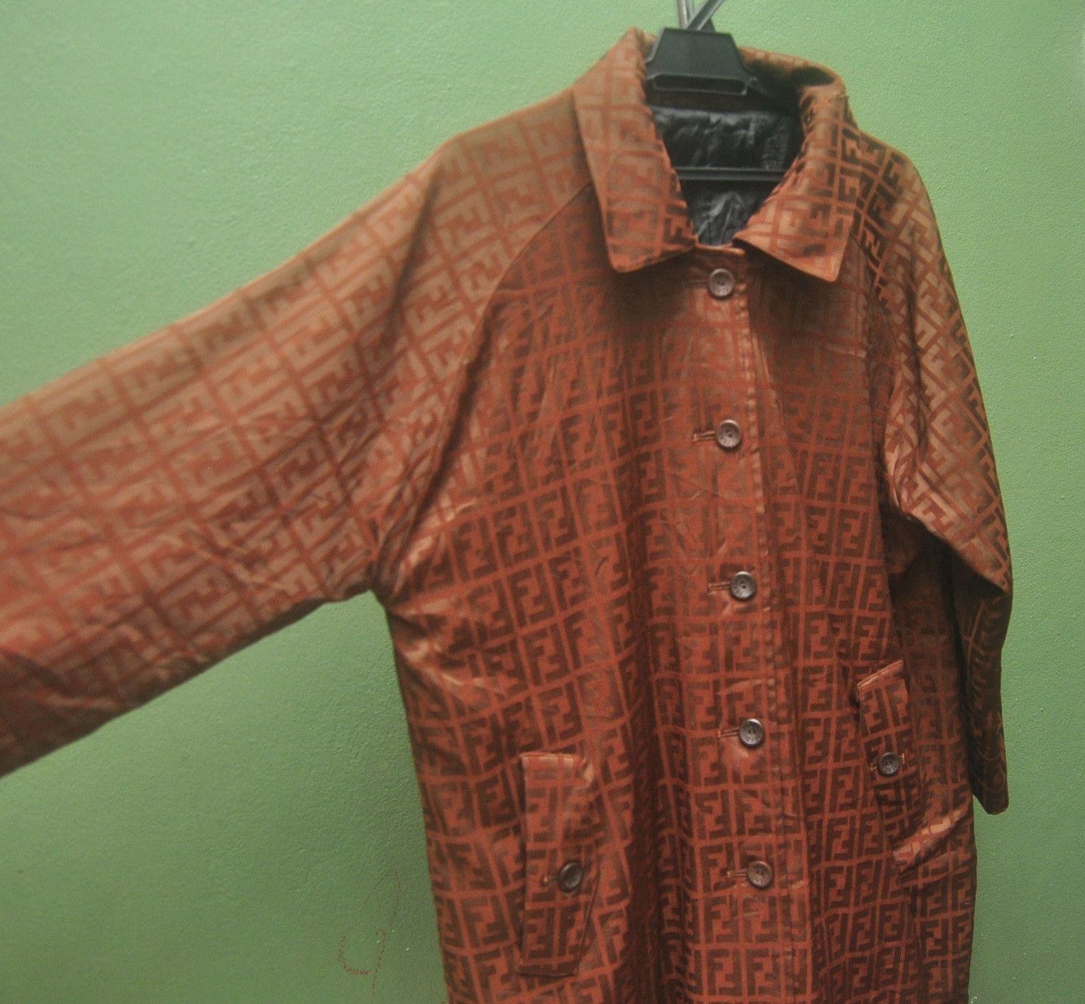 Japanese Brand × Vintage Vintage Fendi Monograph Travis Scott Fashion Style Jacket Size US L / EU 52-54 / 3 - 5 Thumbnail