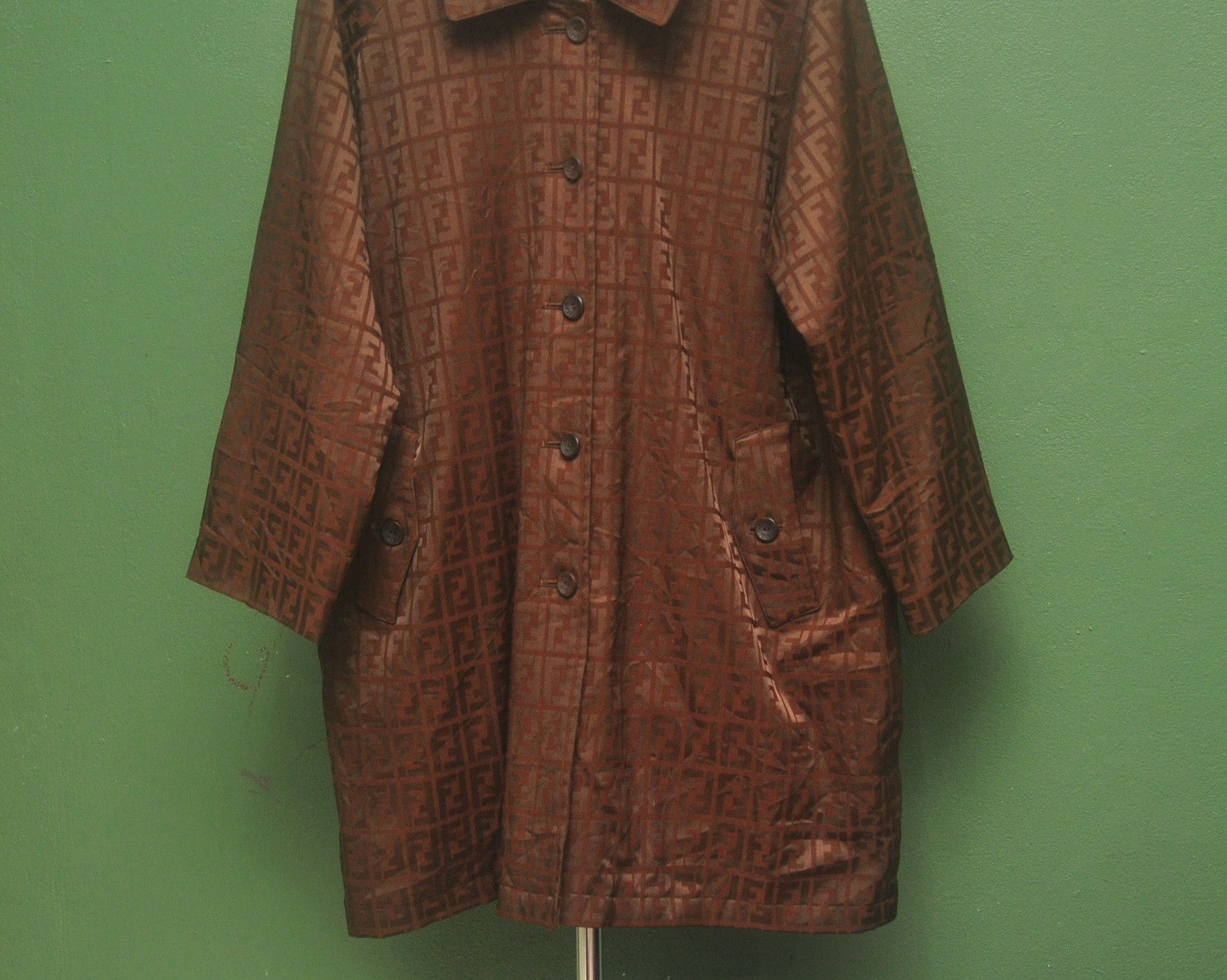 Japanese Brand × Vintage Vintage Fendi Monograph Travis Scott Fashion Style Jacket Size US L / EU 52-54 / 3 - 4 Thumbnail