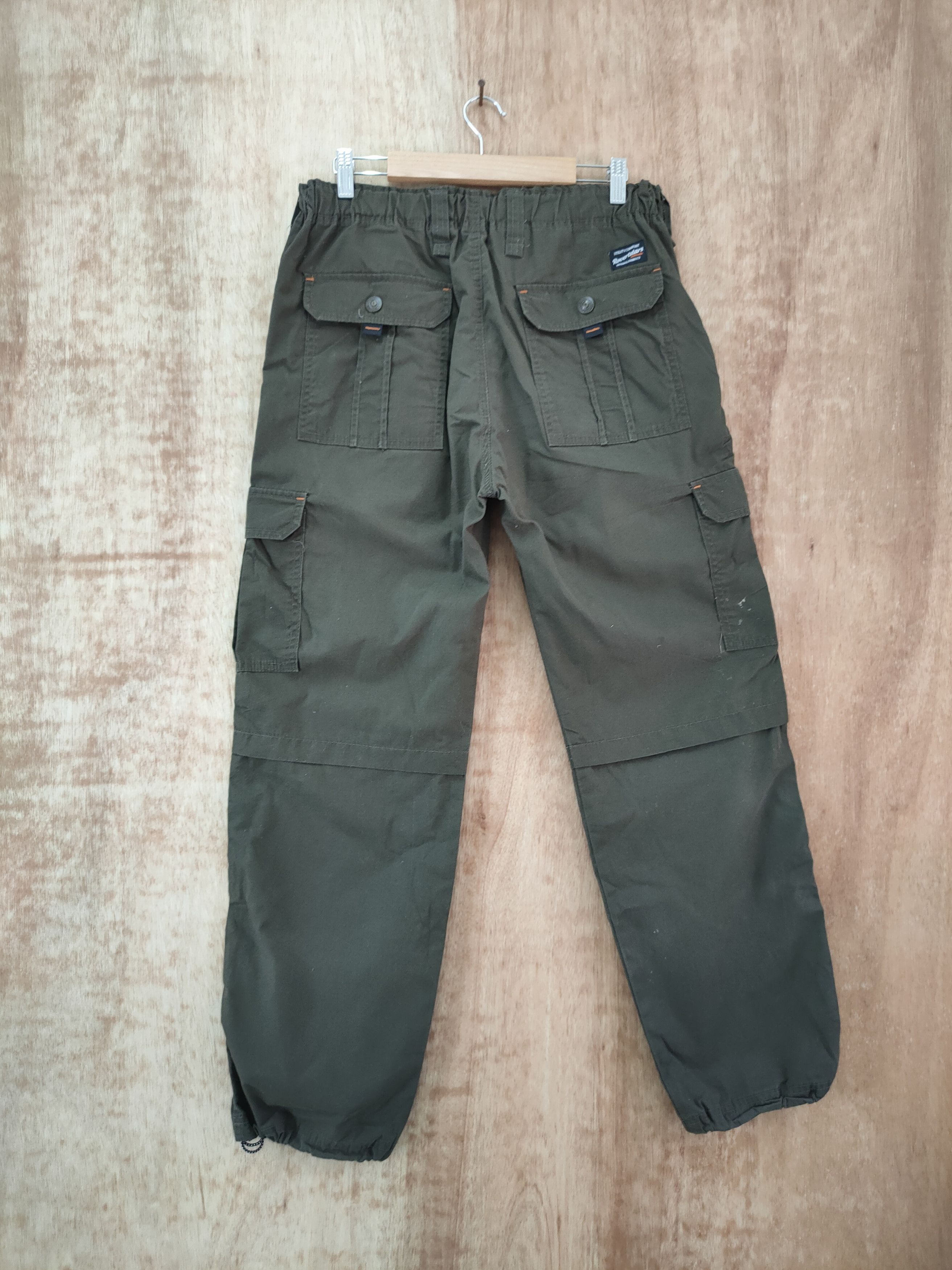 Japanese Brand DL Japan Easy multi pocket hiking sportwear pants #797 Size US 33 - 5 Thumbnail