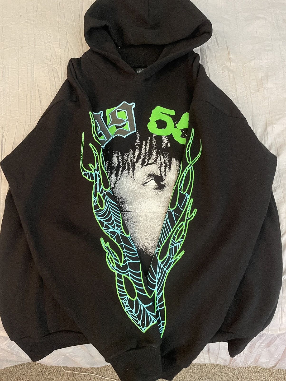 999 Club × Sp5der 999 Club x Spider Worldwide - 999 x 555 Hoodie (L) Size US L / EU 52-54 / 3 - 2 Thumbnail