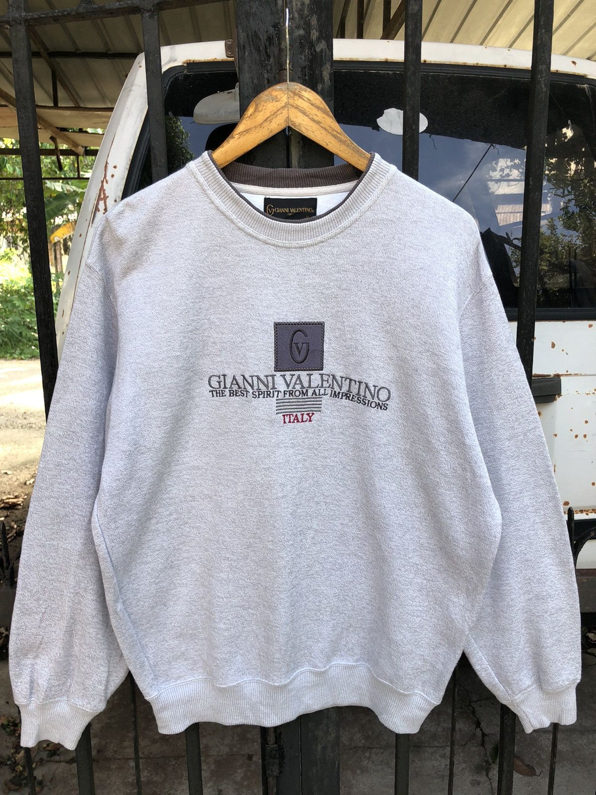 Gianni Valentino × Valentino × Vintage Vintage Gianni Valentino Sweatshirt Size US M / EU 48-50 / 2 - 1 Thumbnail