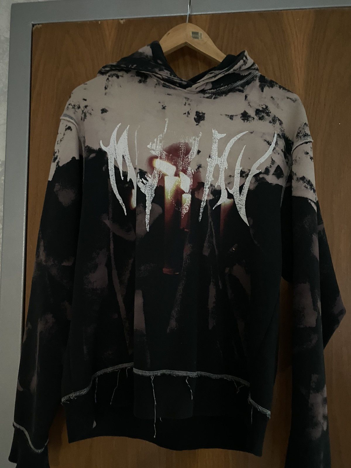 Misbhv misbhv destroyed hoodie Grailed