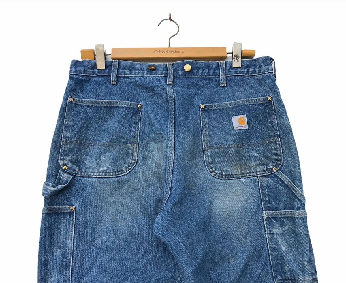 Carhartt × Carhartt Wip 🔥Mega Rare🔥Carhatt Legendary Union Made Carpenter Jeans Size US 36 / EU 52 - 6 Thumbnail