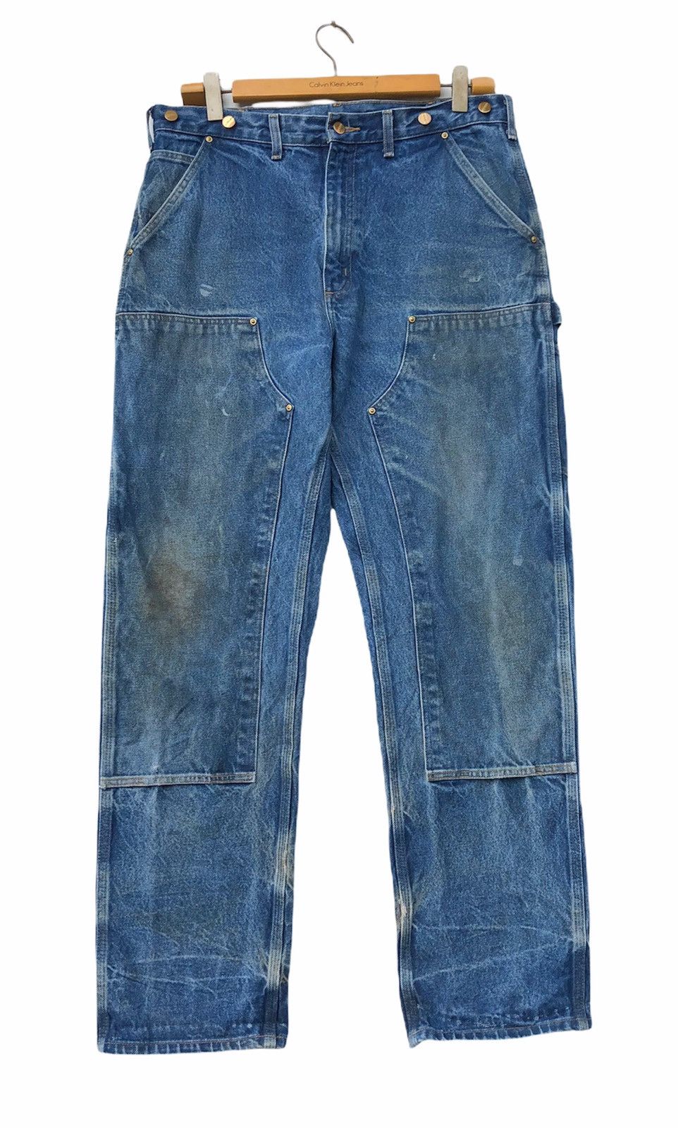Carhartt × Carhartt Wip 🔥Mega Rare🔥Carhatt Legendary Union Made Carpenter Jeans Size US 36 / EU 52 - 1 Thumbnail